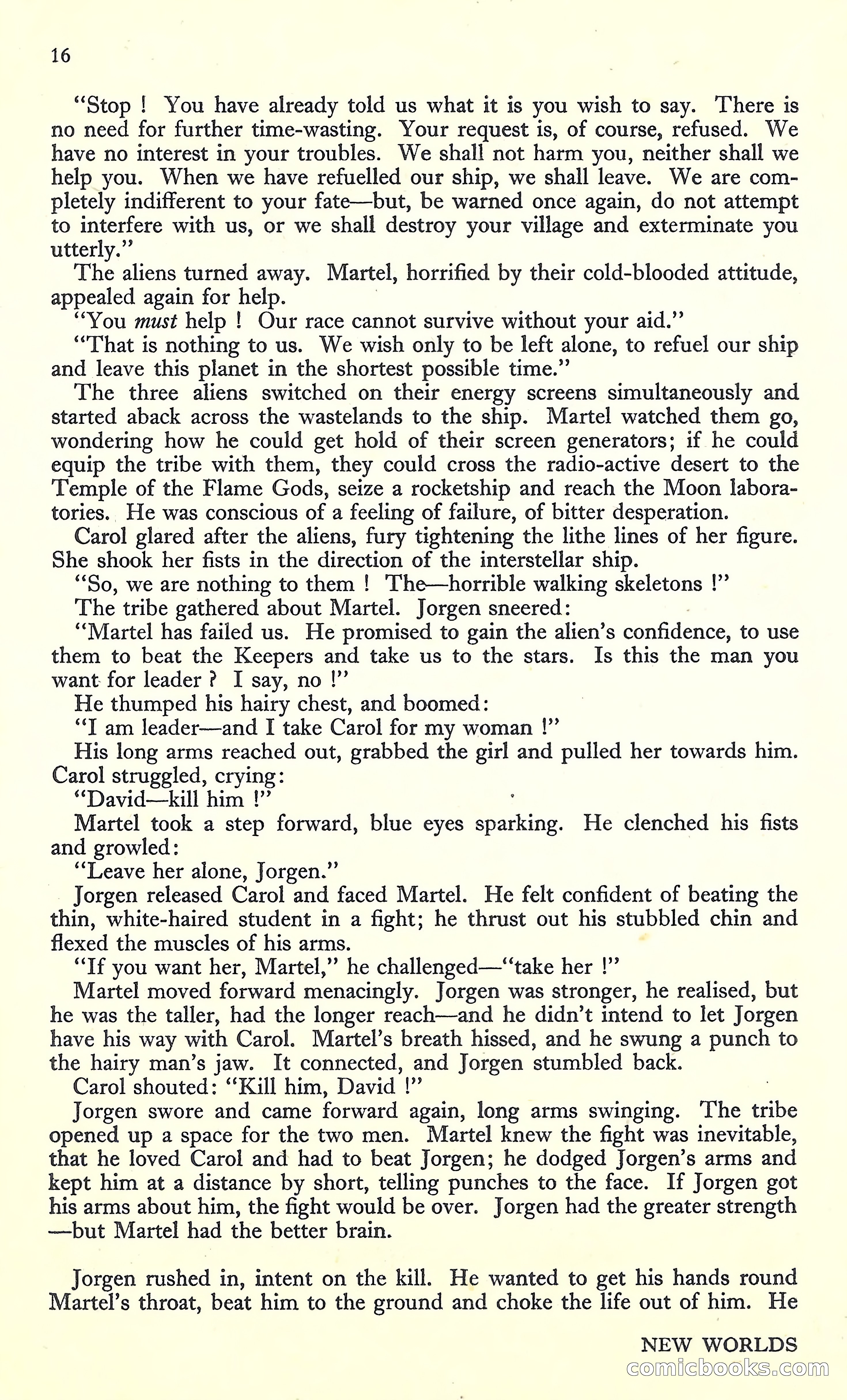 New Worlds, March 1952 — page 18 of 100