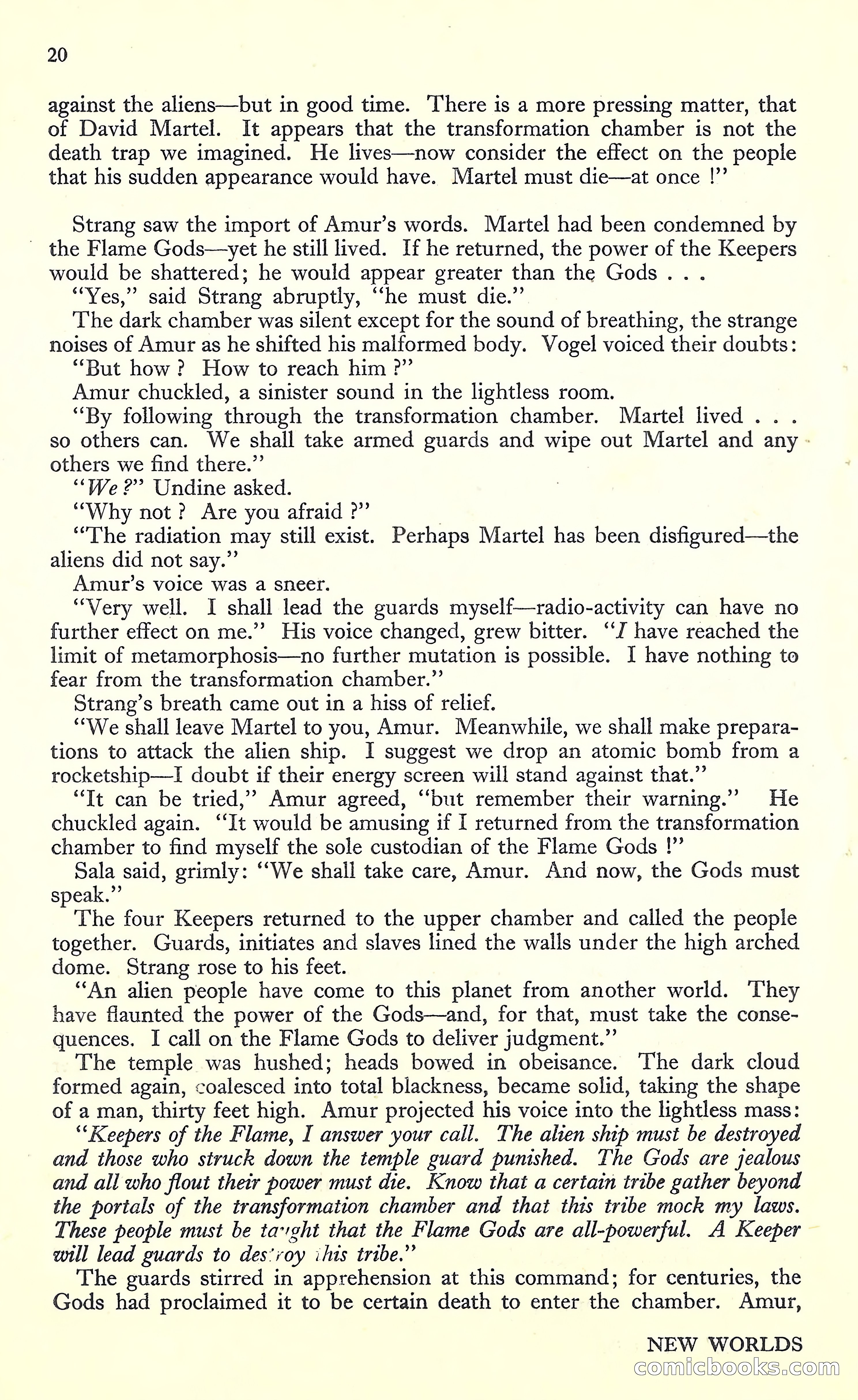 New Worlds, March 1952 — page 22 of 100