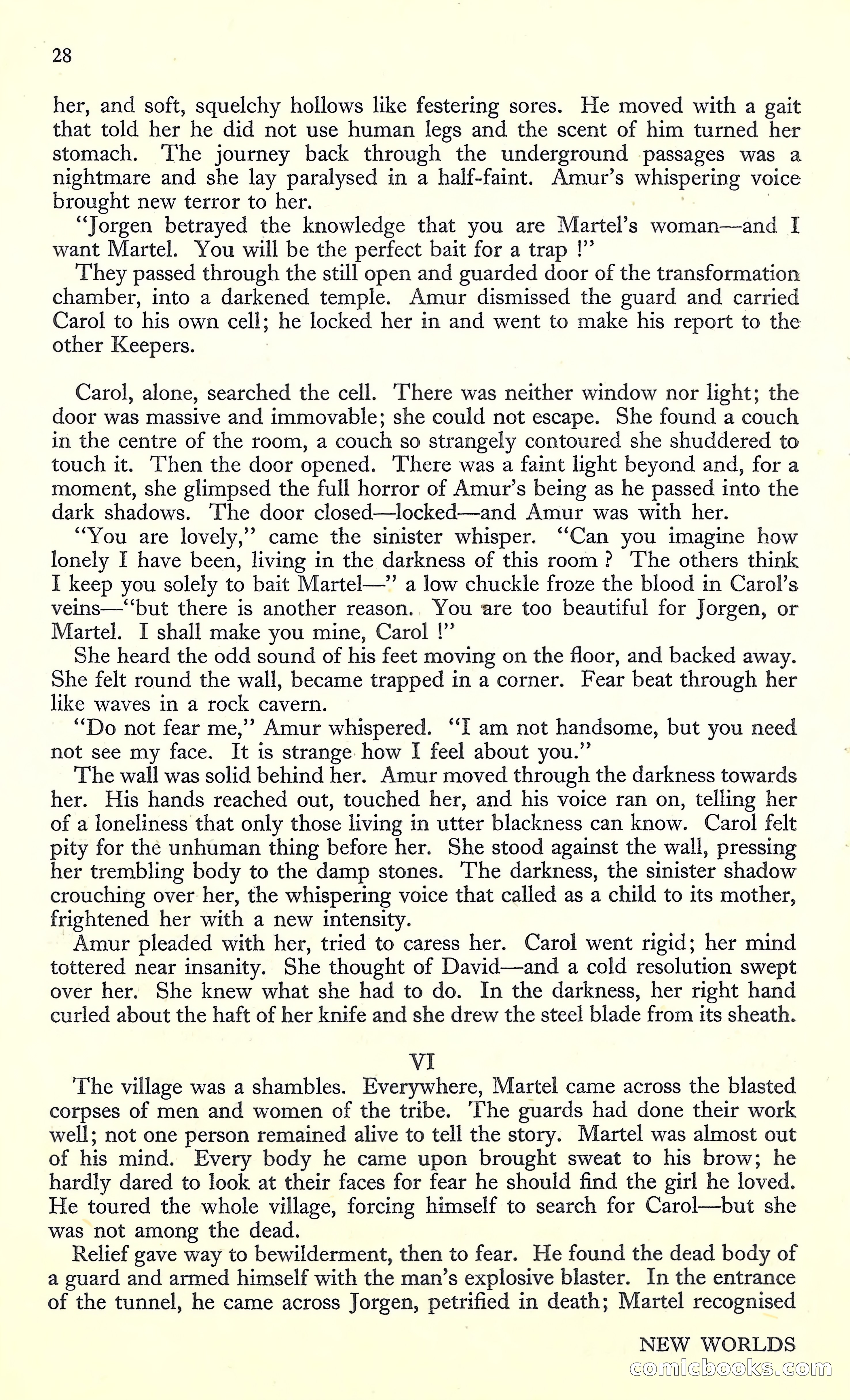 New Worlds, March 1952 — page 30 of 100