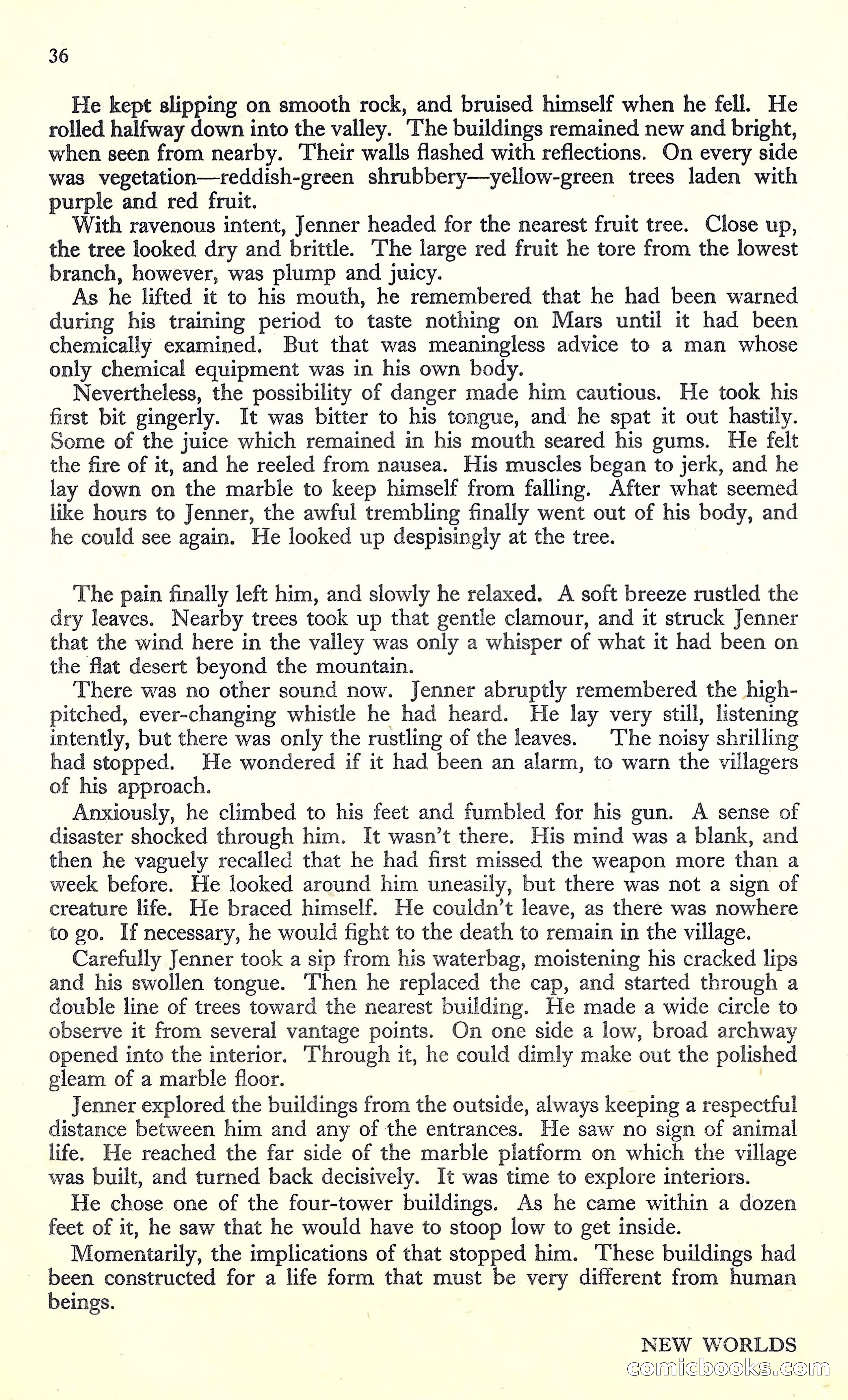 New Worlds, March 1952 — page 38 of 100