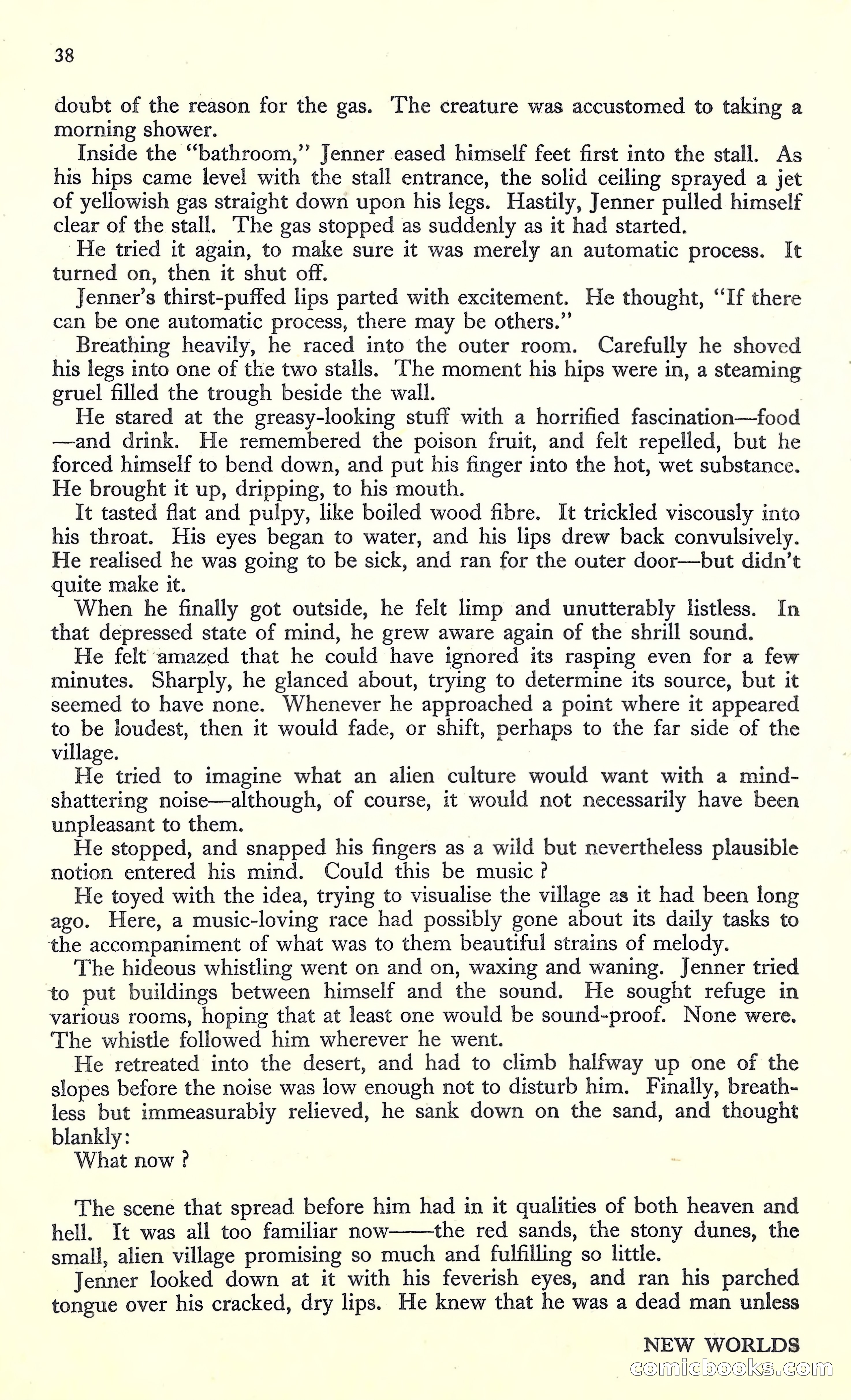 New Worlds, March 1952 — page 40 of 100