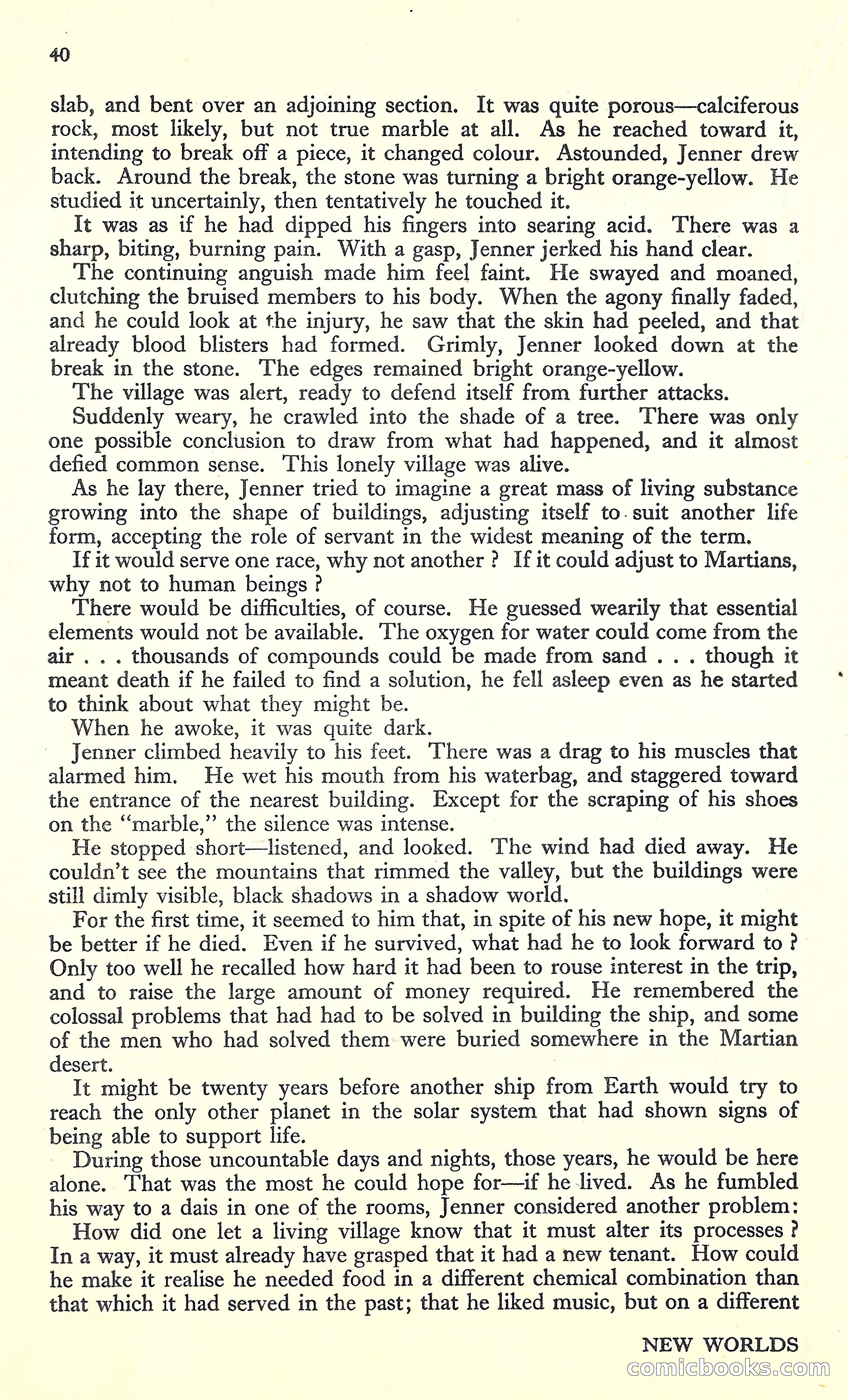 New Worlds, March 1952 — page 42 of 100