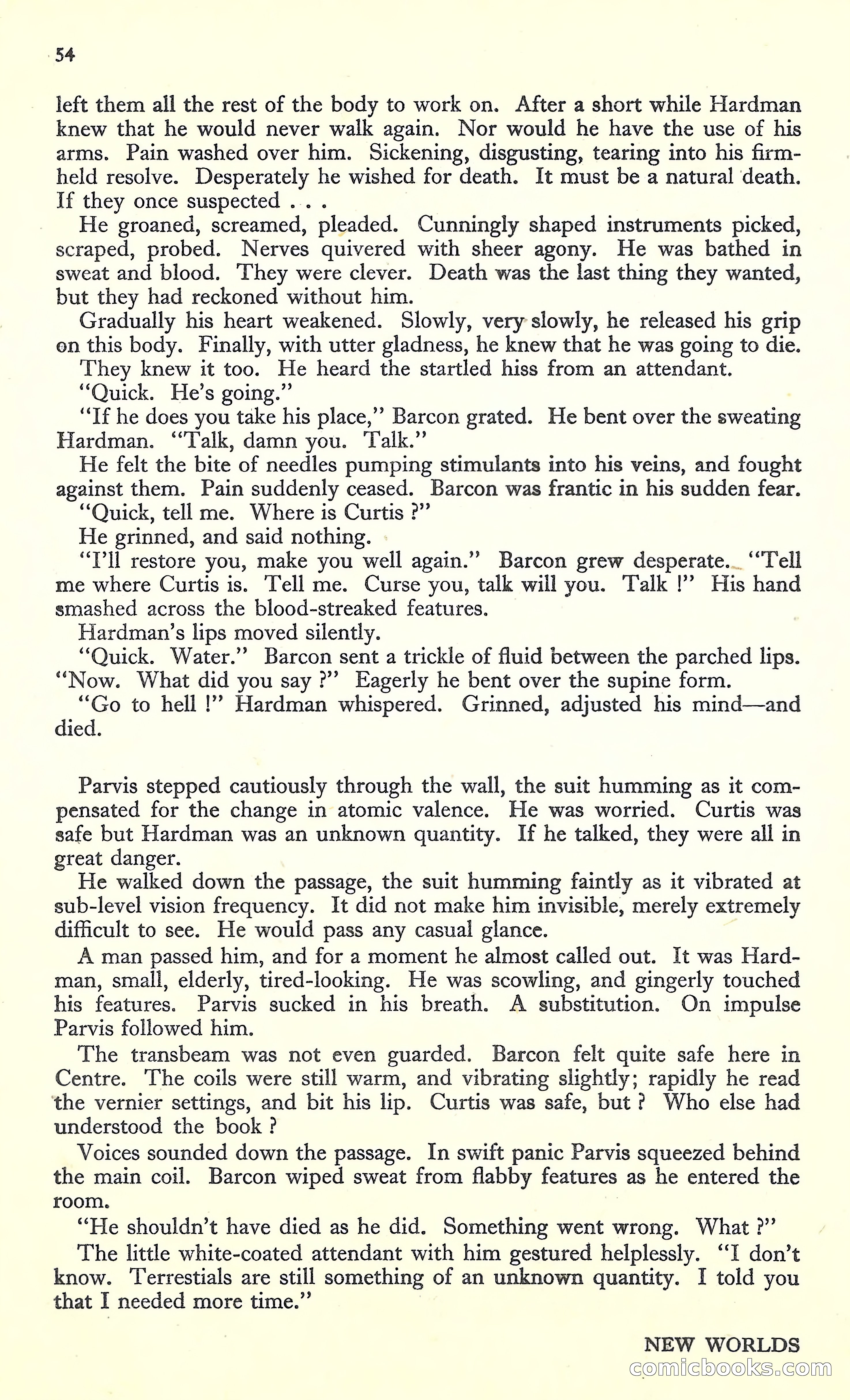New Worlds, March 1952 — page 56 of 100