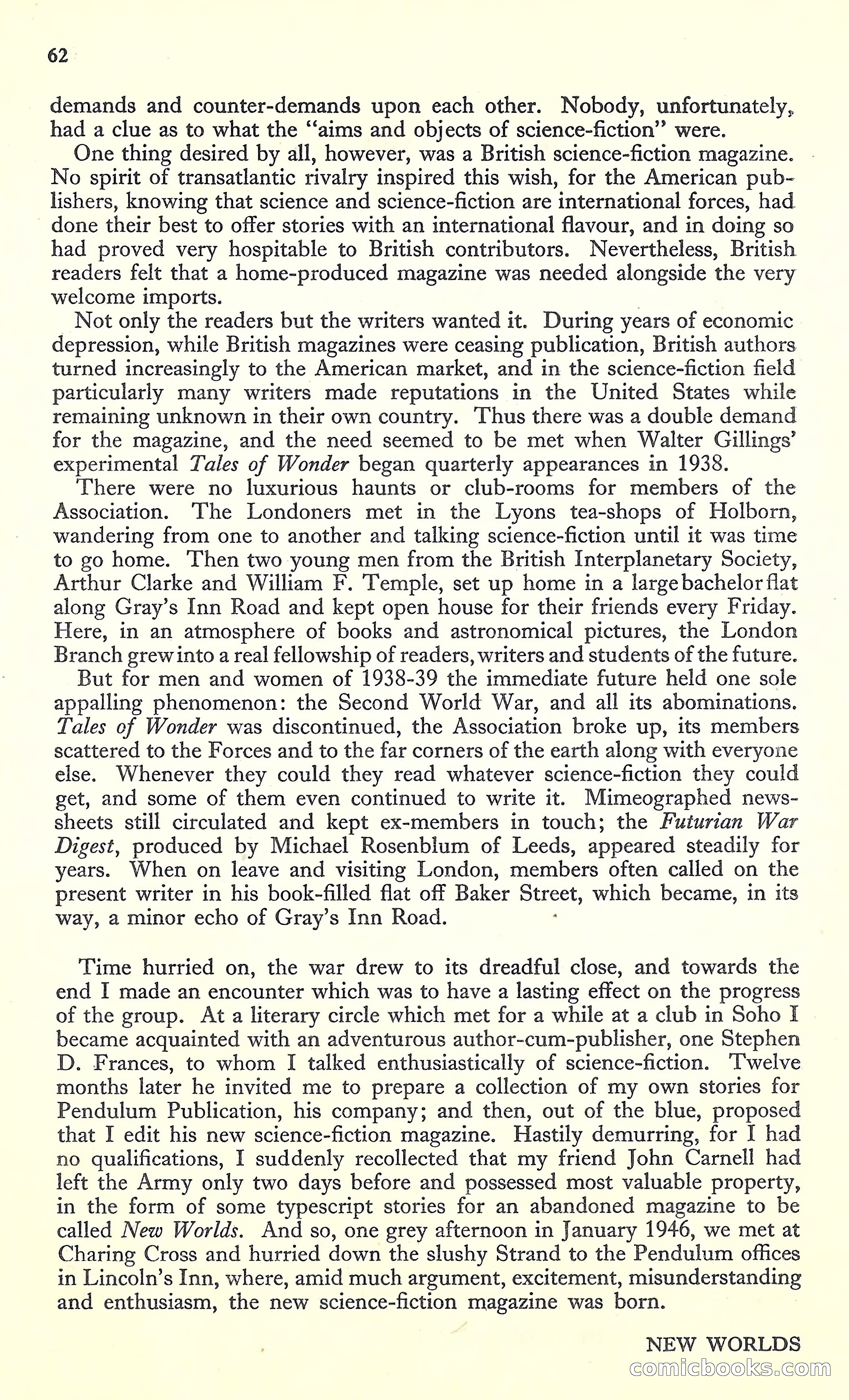 New Worlds, March 1952 — page 64 of 100