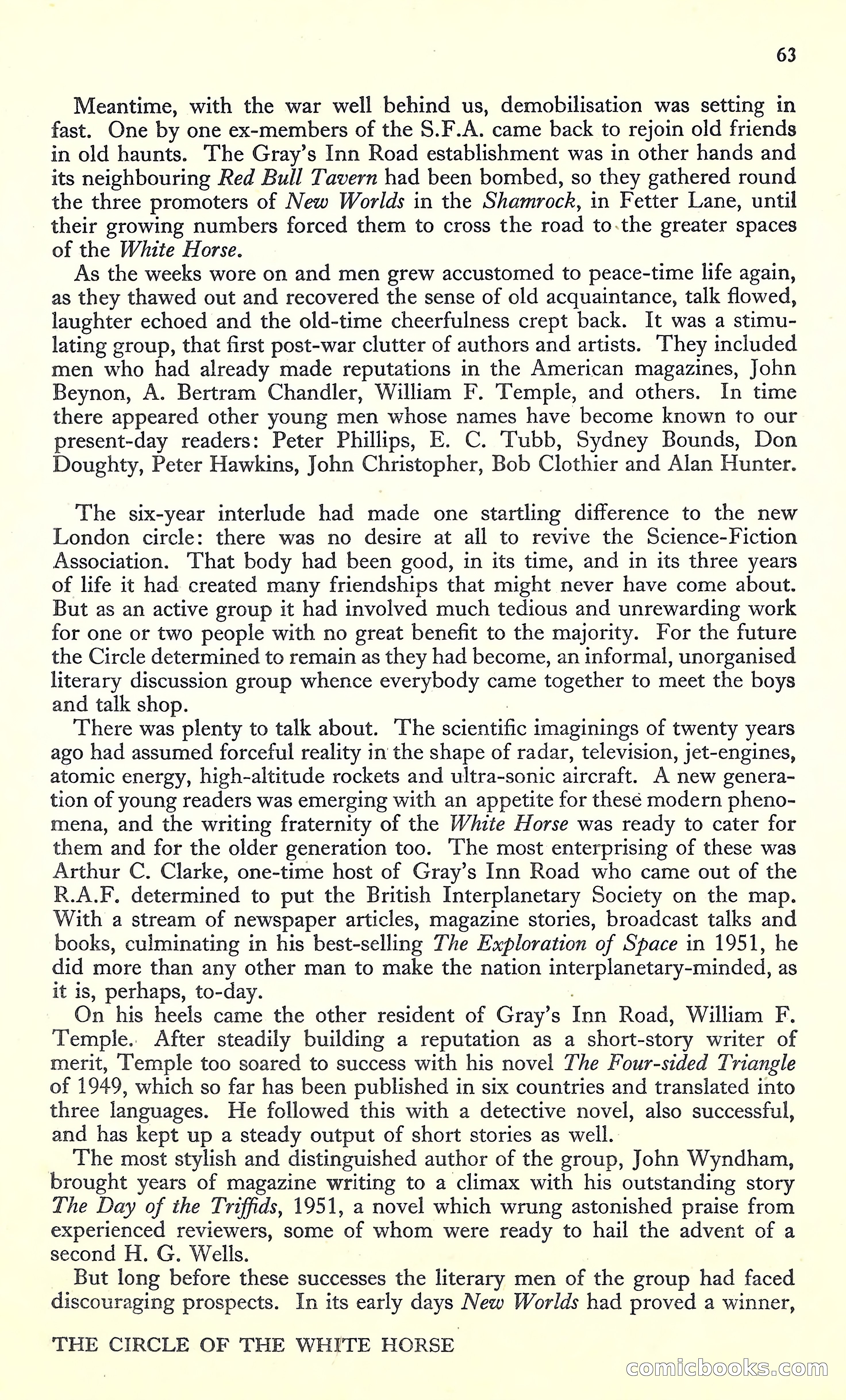New Worlds, March 1952 — page 65 of 100
