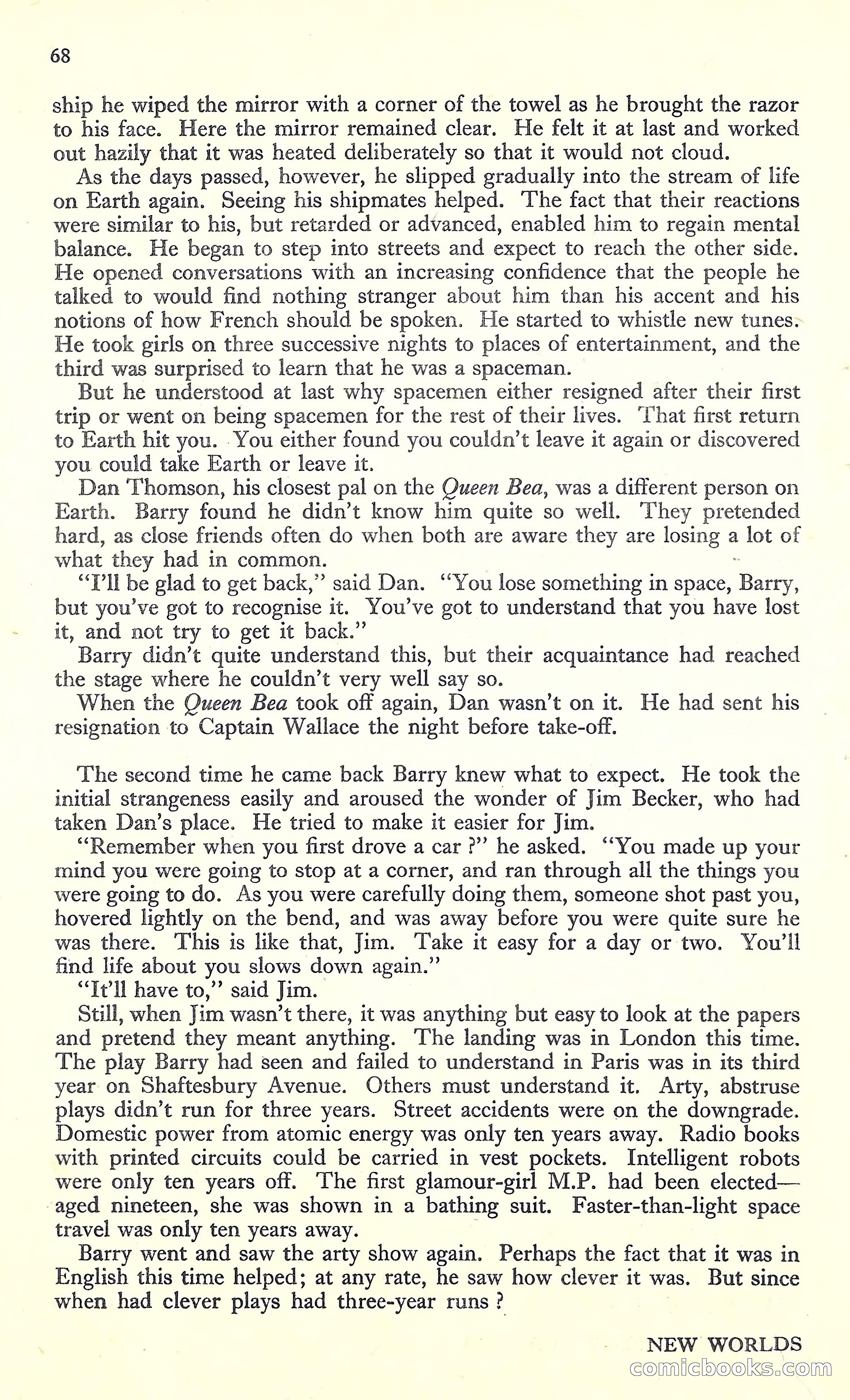 New Worlds, March 1952 — page 70 of 100