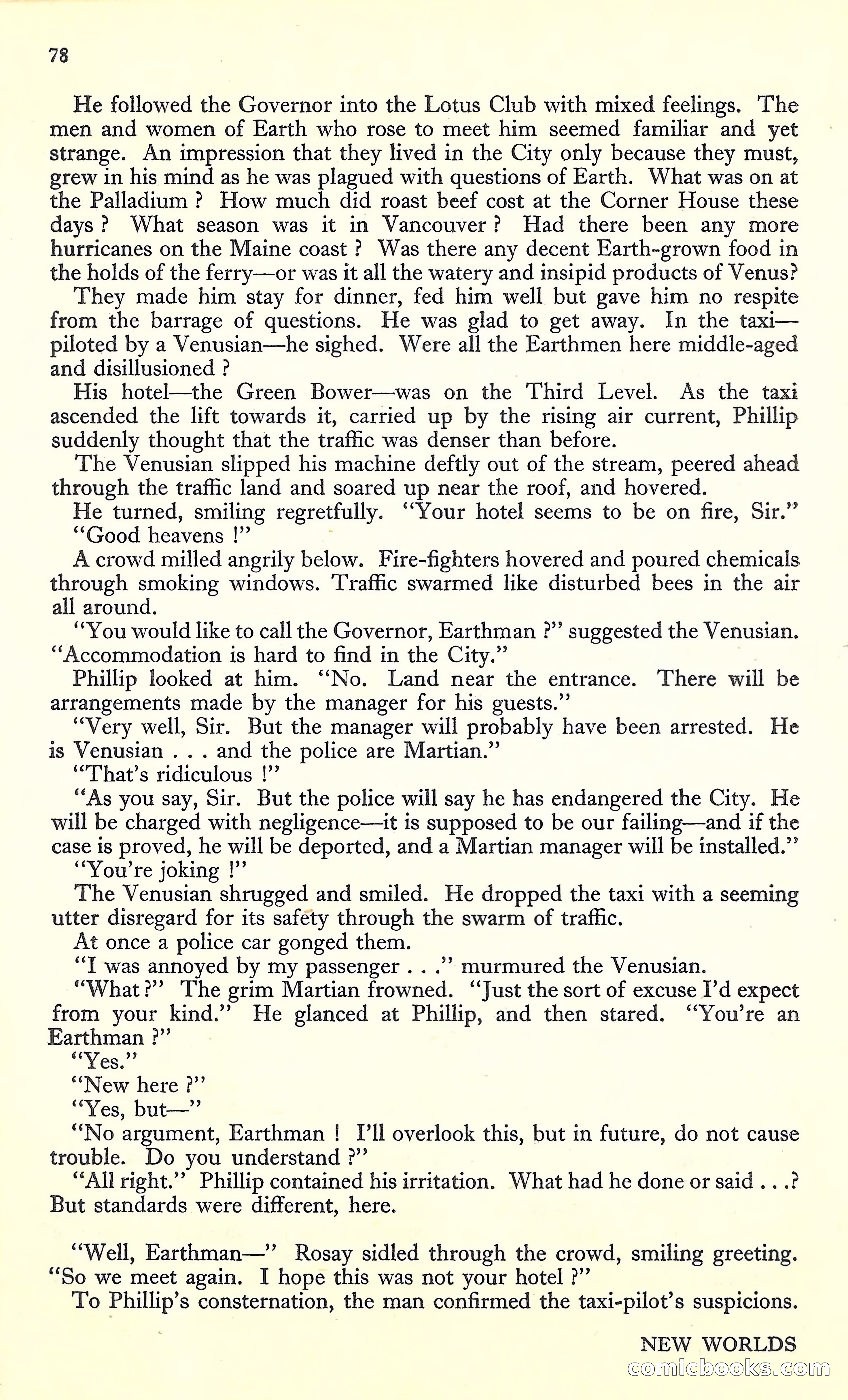 New Worlds, March 1952 — page 80 of 100