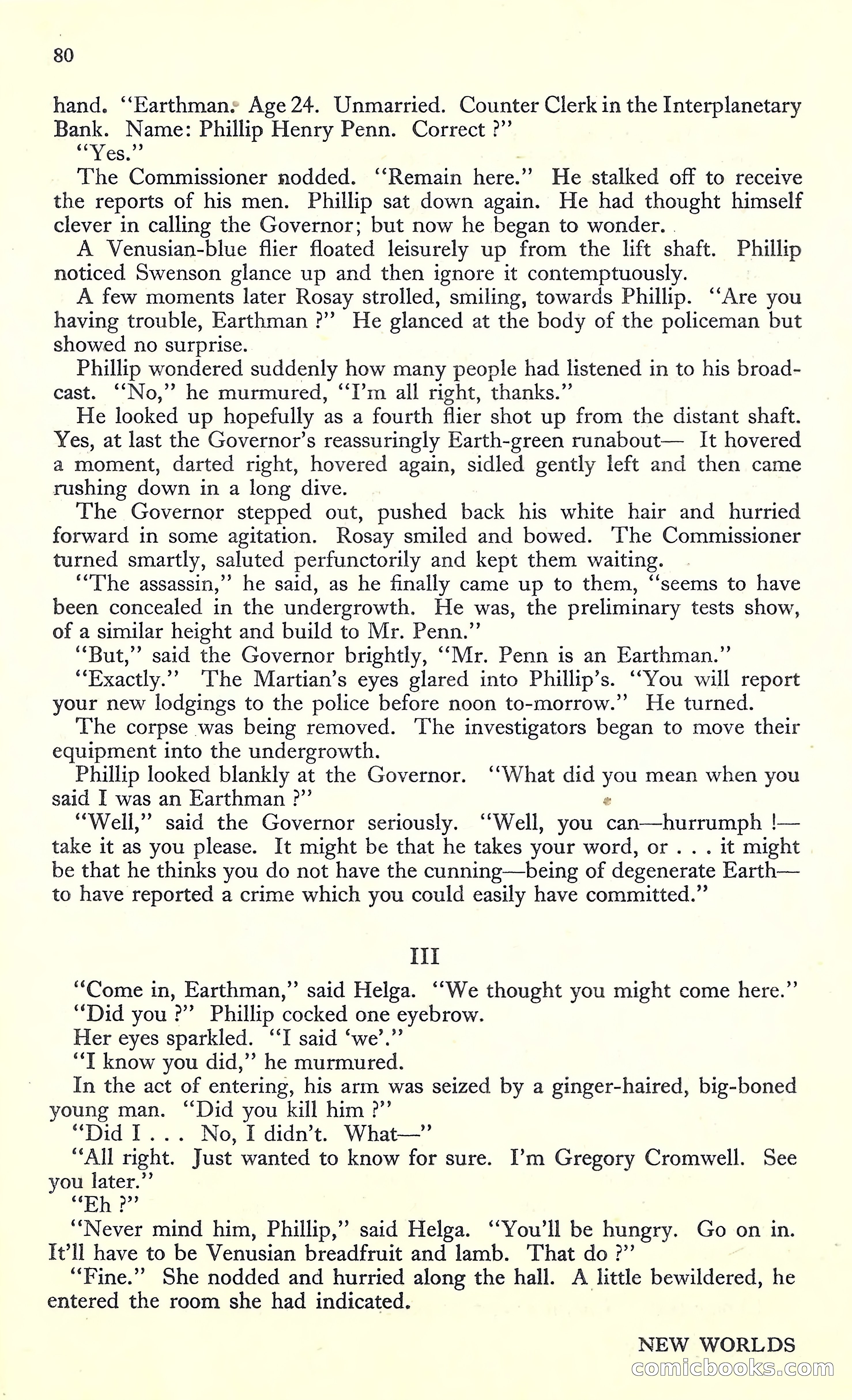 New Worlds, March 1952 — page 82 of 100