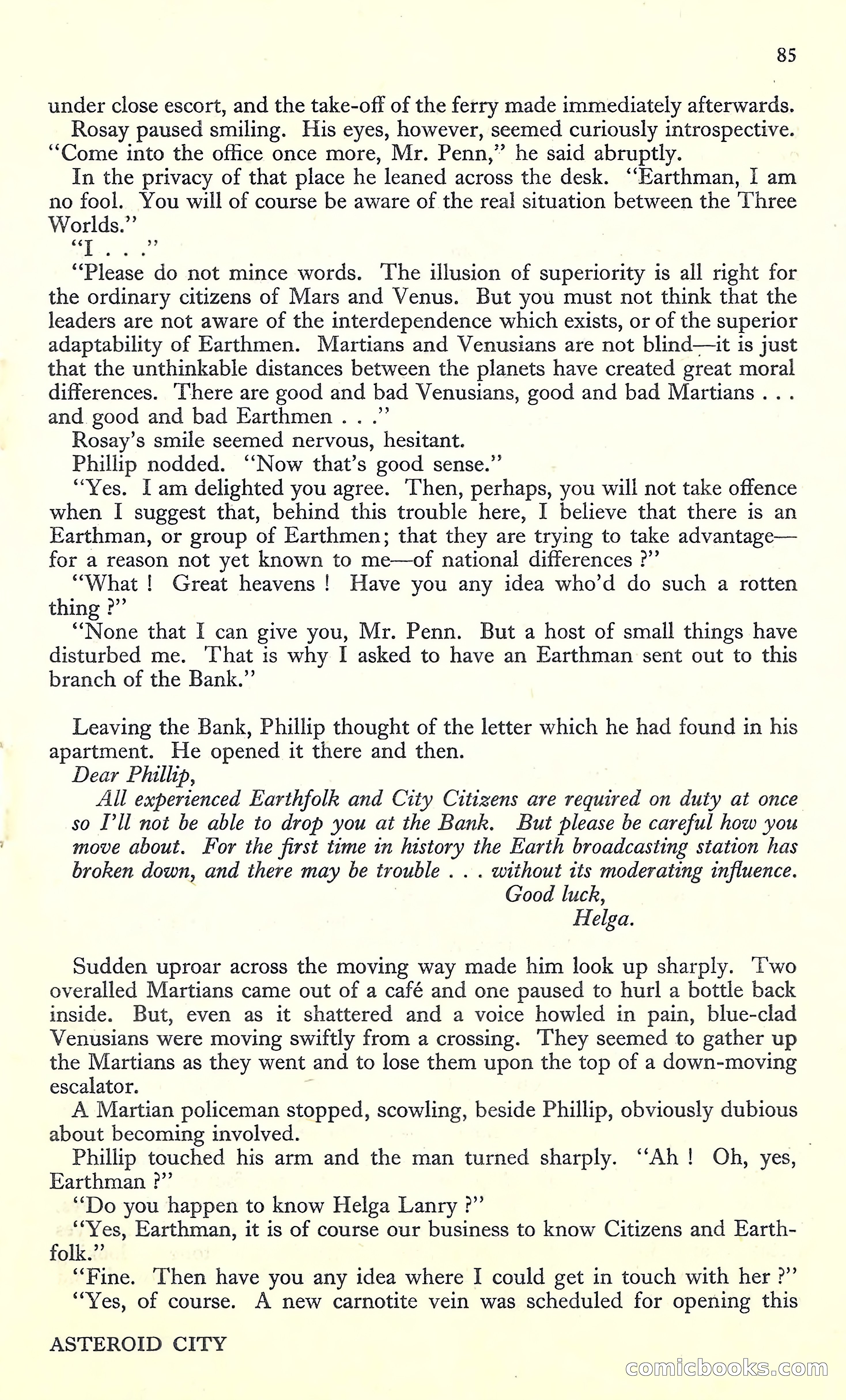 New Worlds, March 1952 — page 87 of 100
