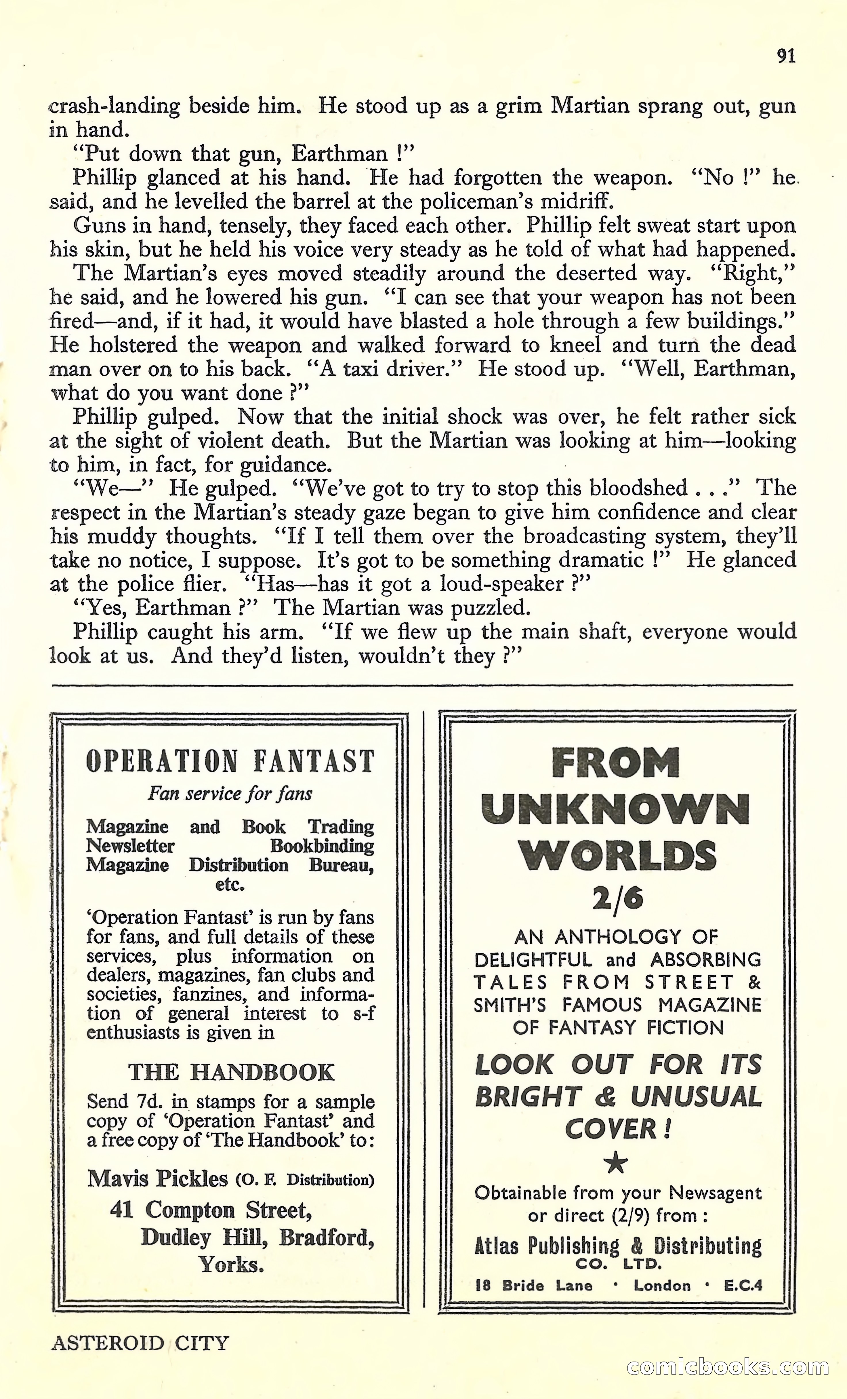 New Worlds, March 1952 — page 93 of 100
