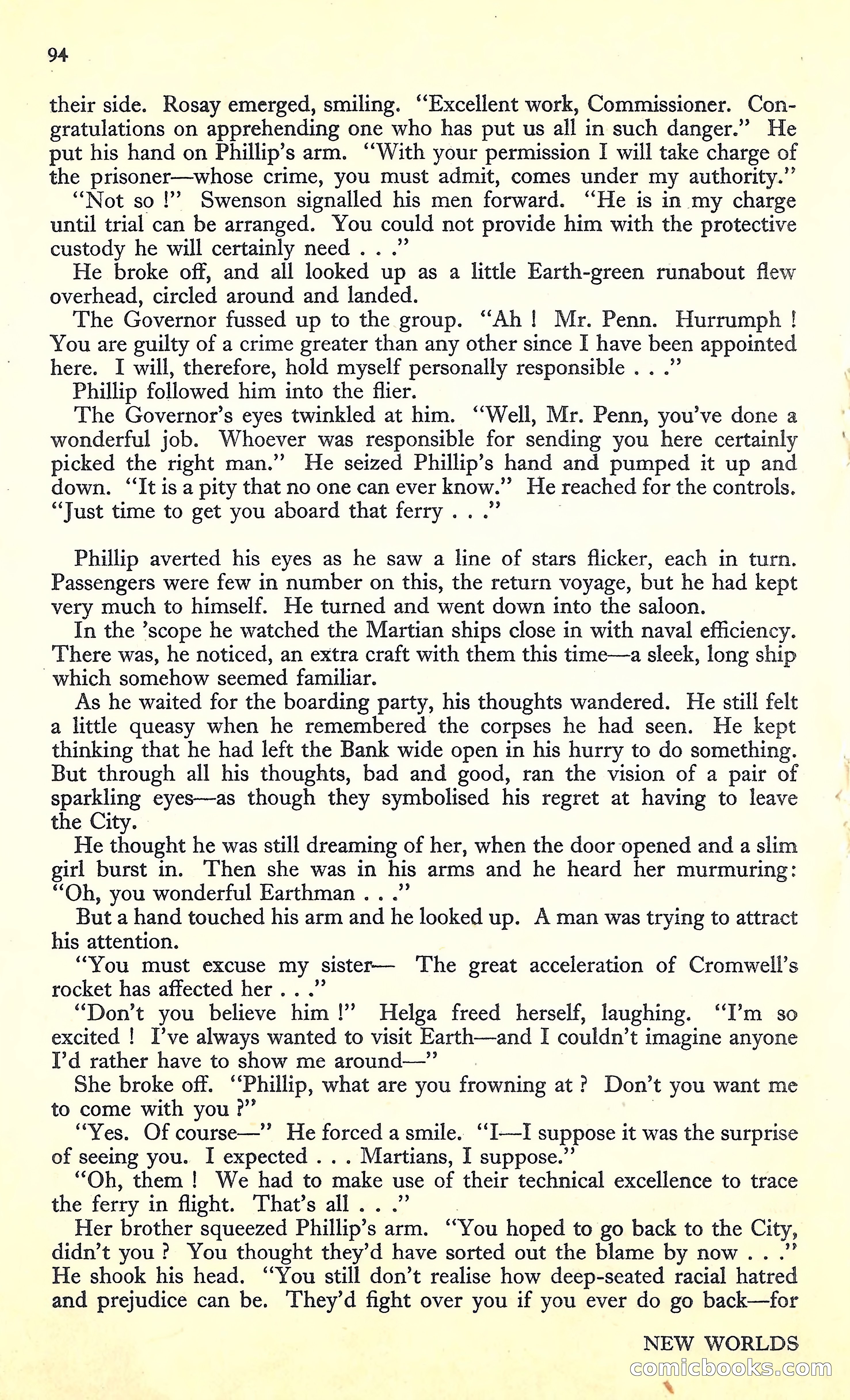 New Worlds, March 1952 — page 96 of 100
