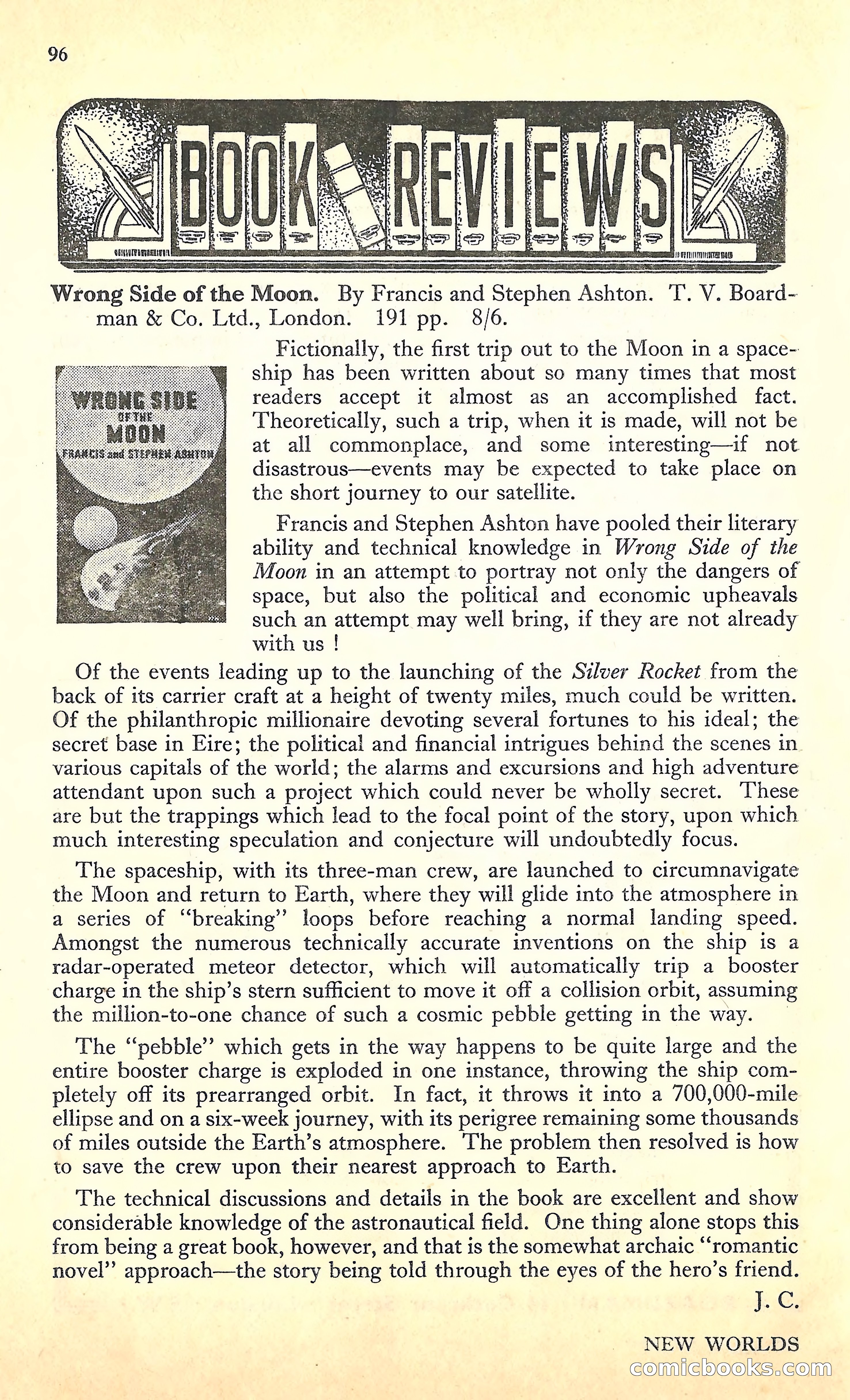 New Worlds, March 1952 — page 98 of 100