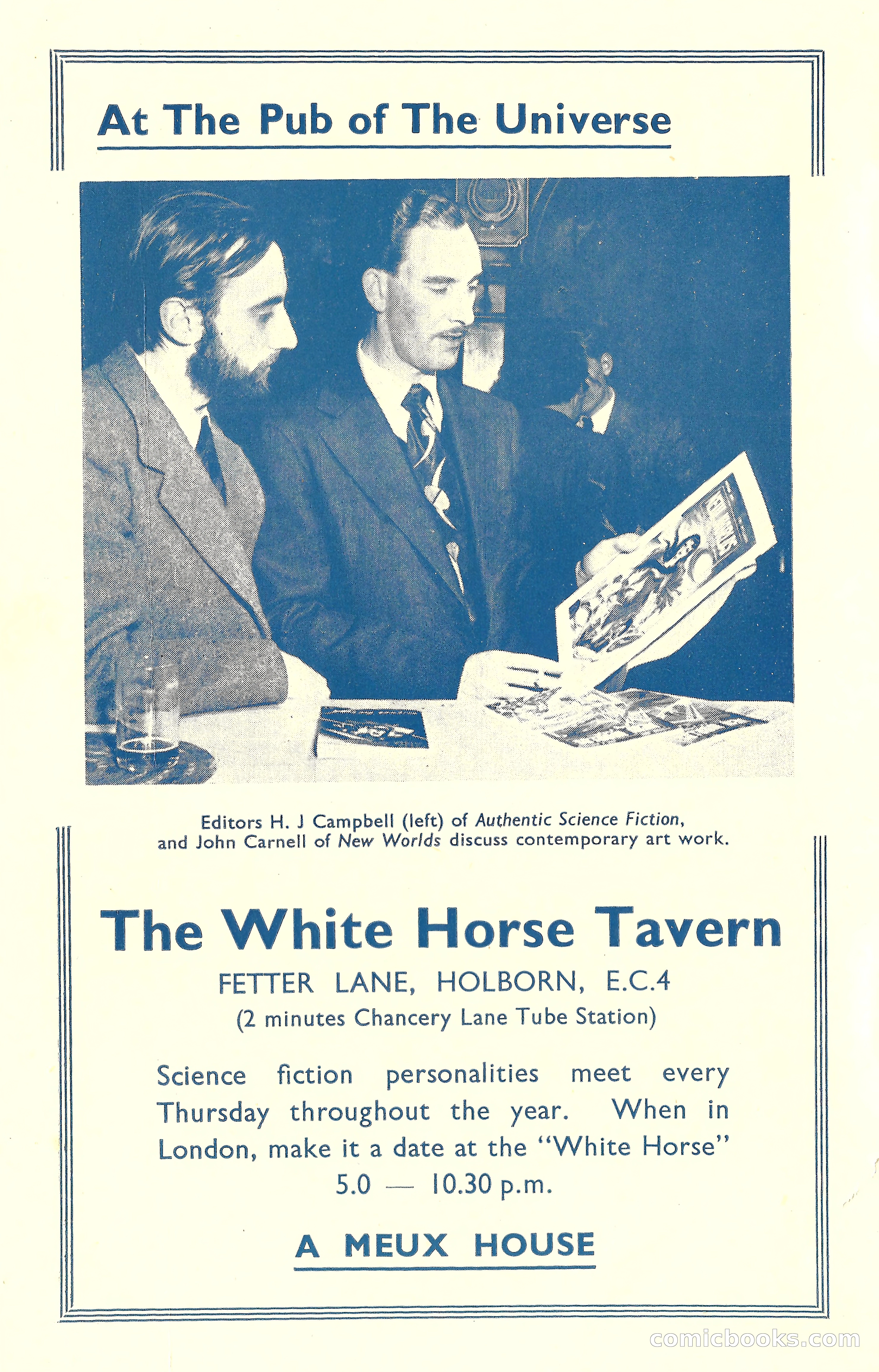 New Worlds, May 1952 — page 2 of 100