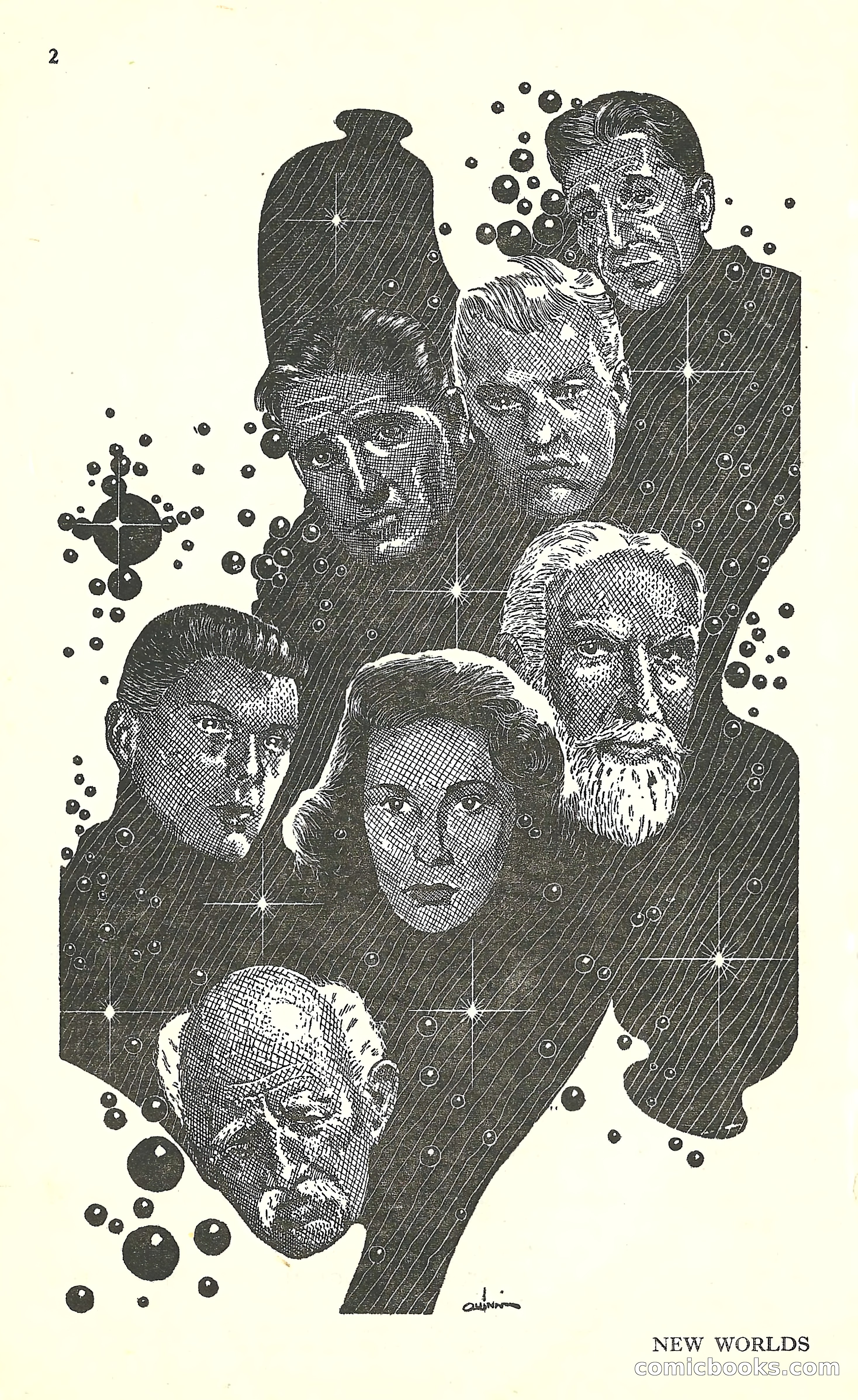 New Worlds, May 1952 — page 4 of 100