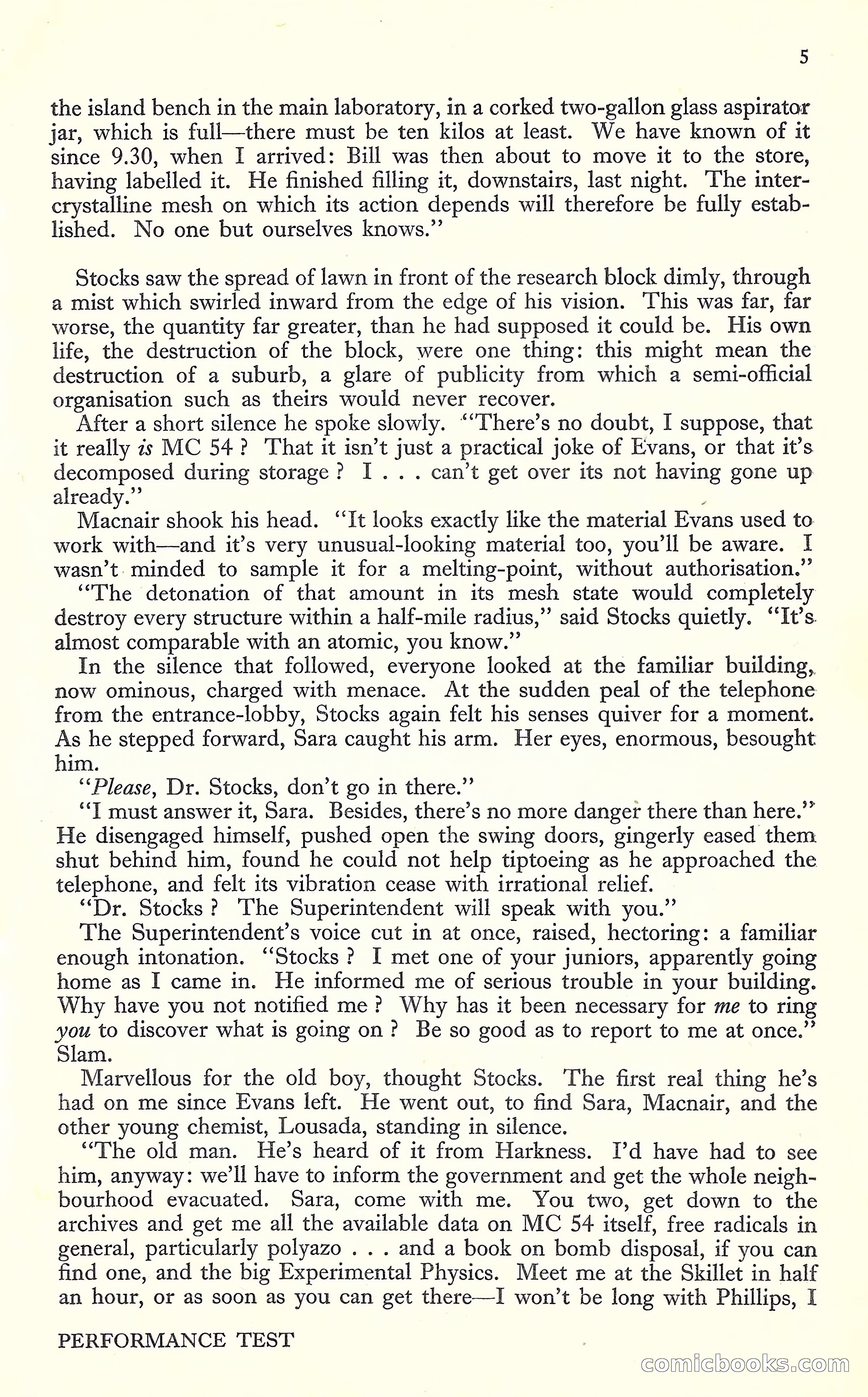 New Worlds, May 1952 — page 7 of 100