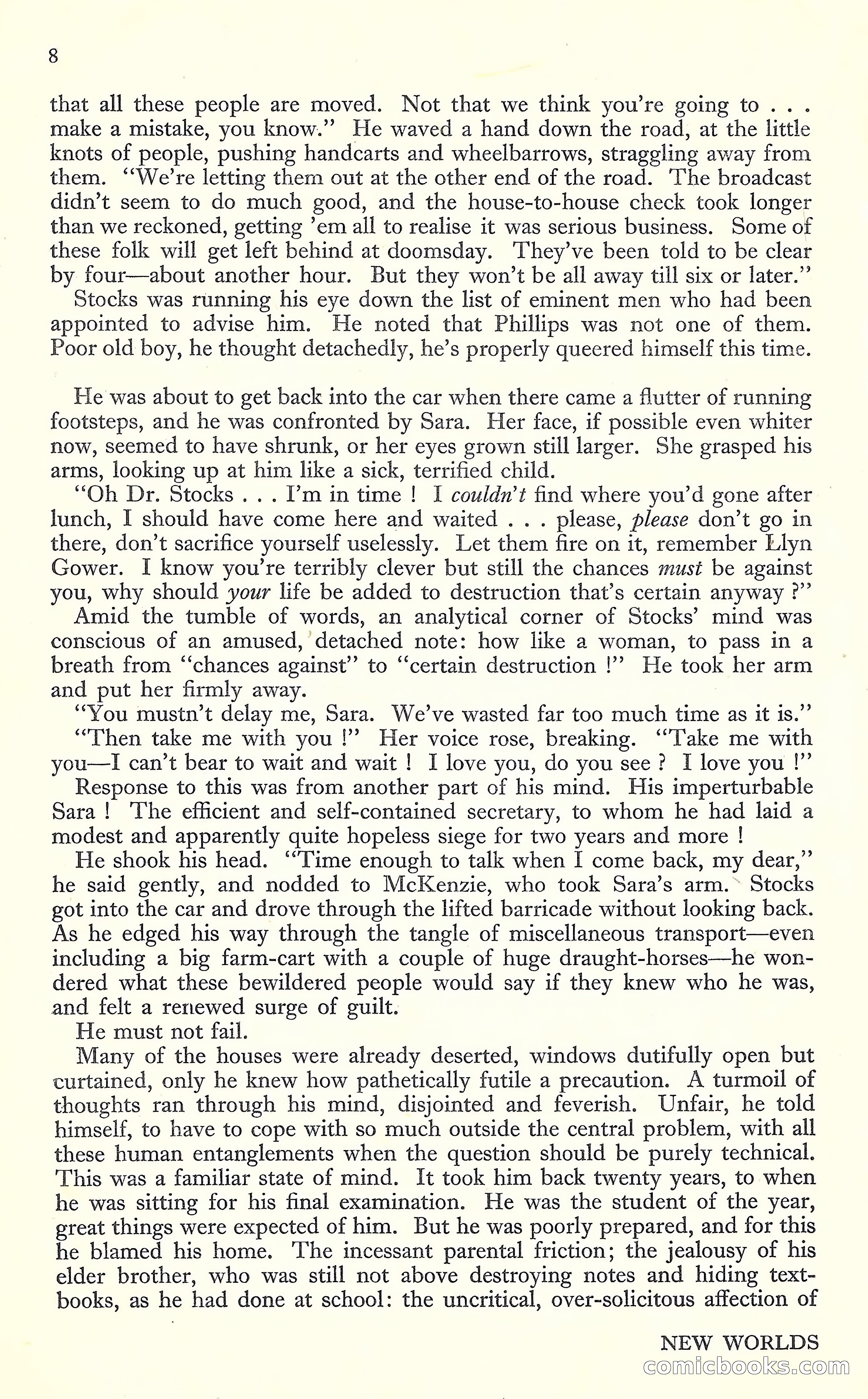 New Worlds, May 1952 — page 10 of 100