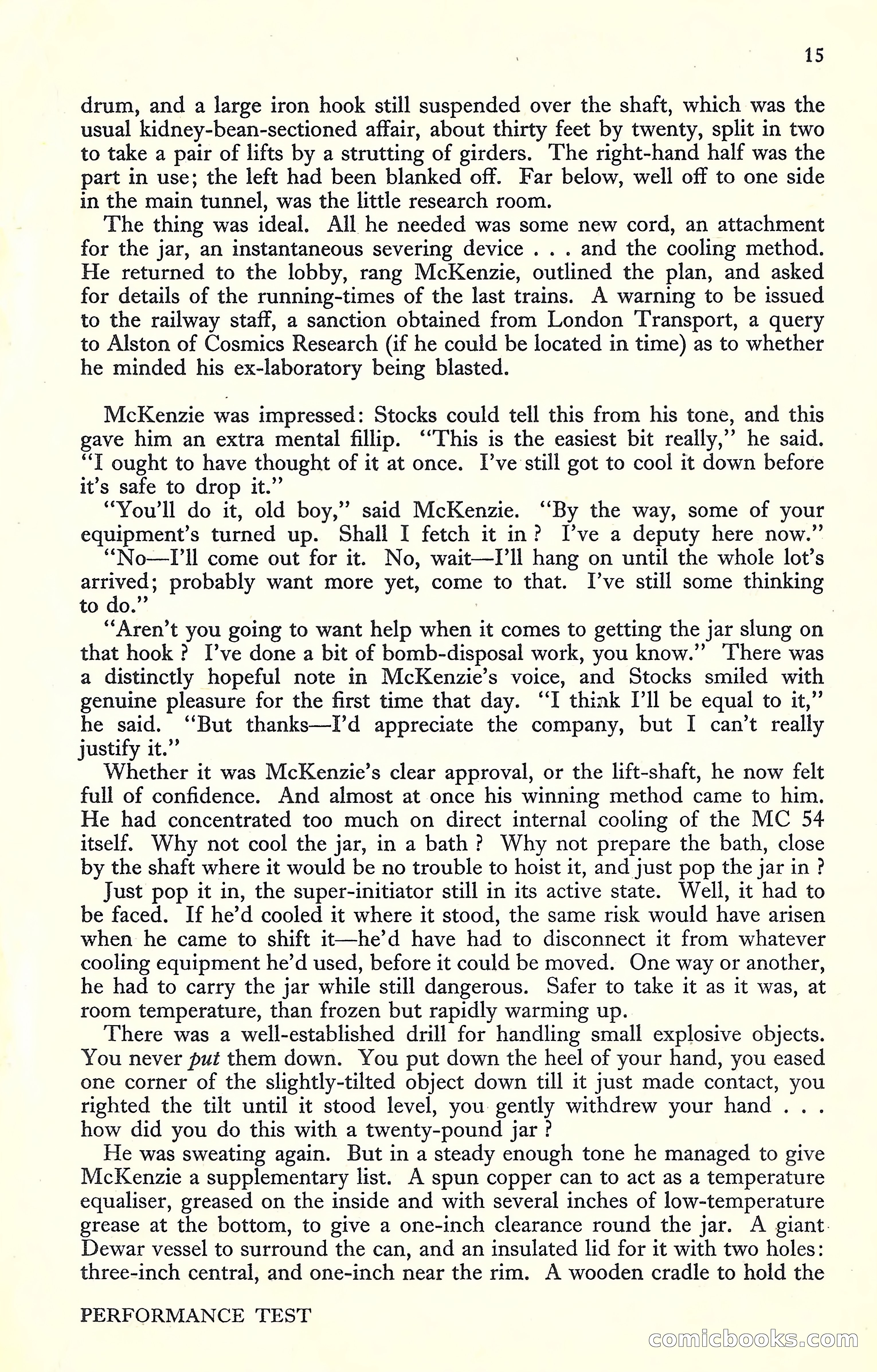 New Worlds, May 1952 — page 17 of 100