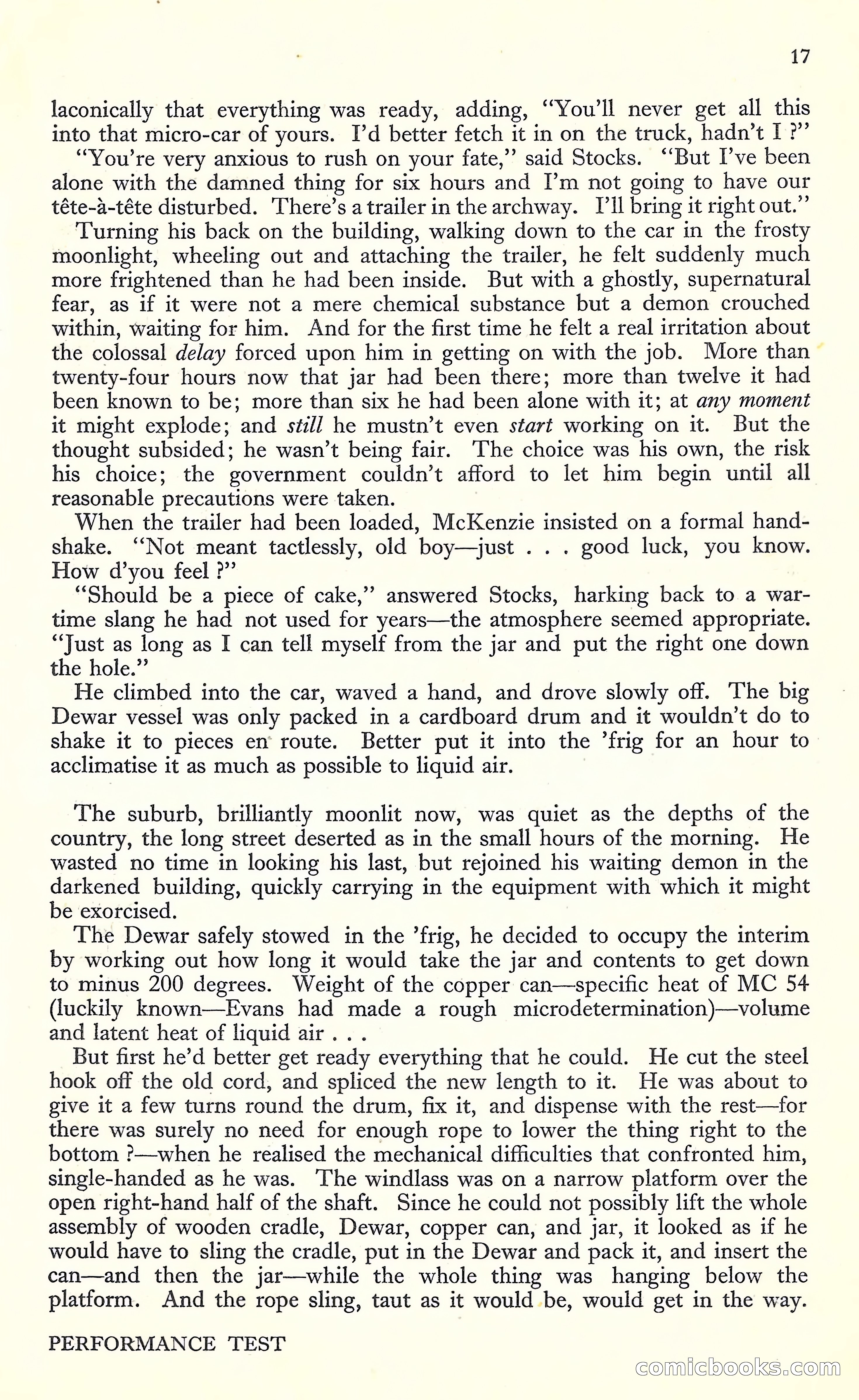 New Worlds, May 1952 — page 19 of 100