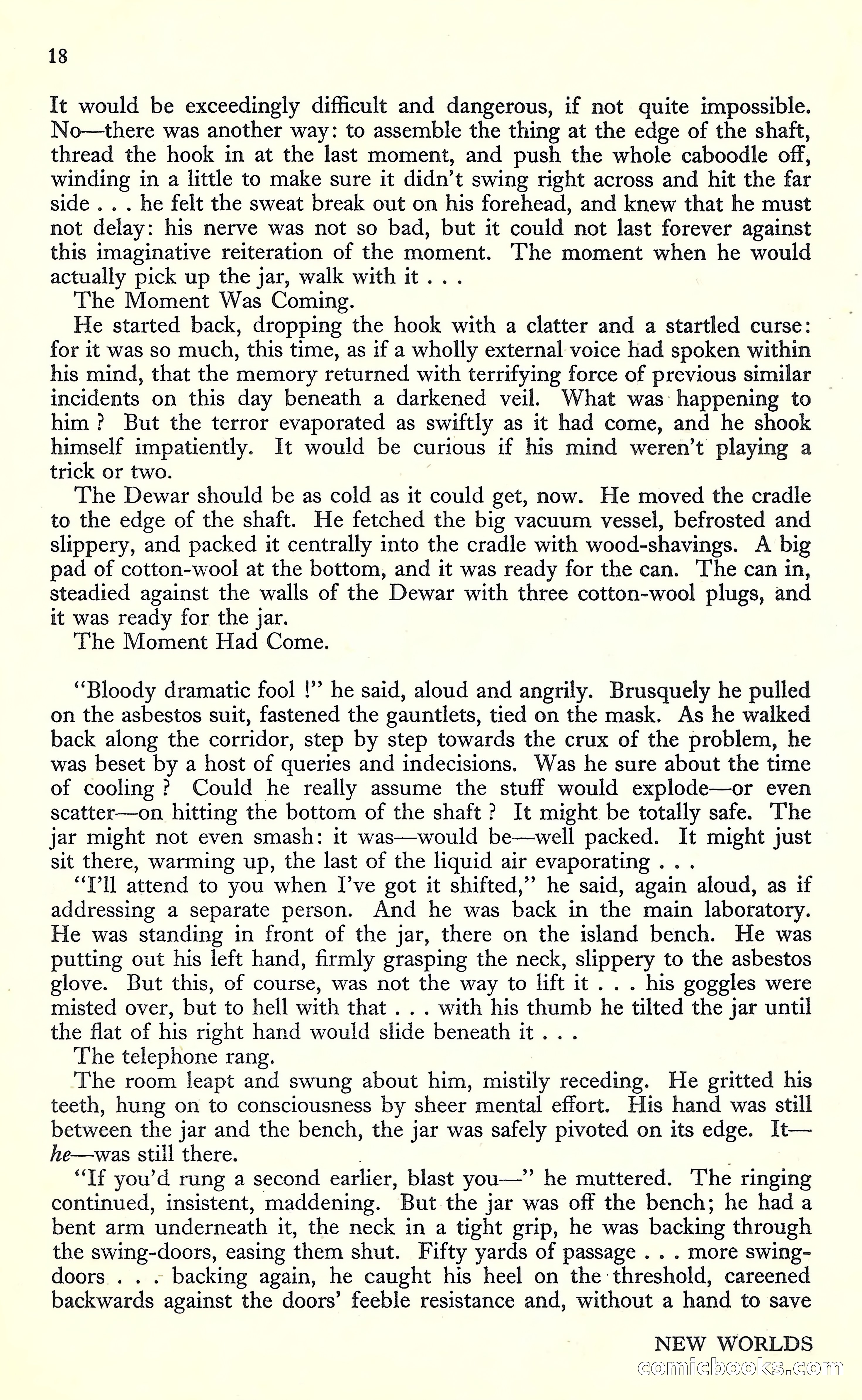 New Worlds, May 1952 — page 20 of 100