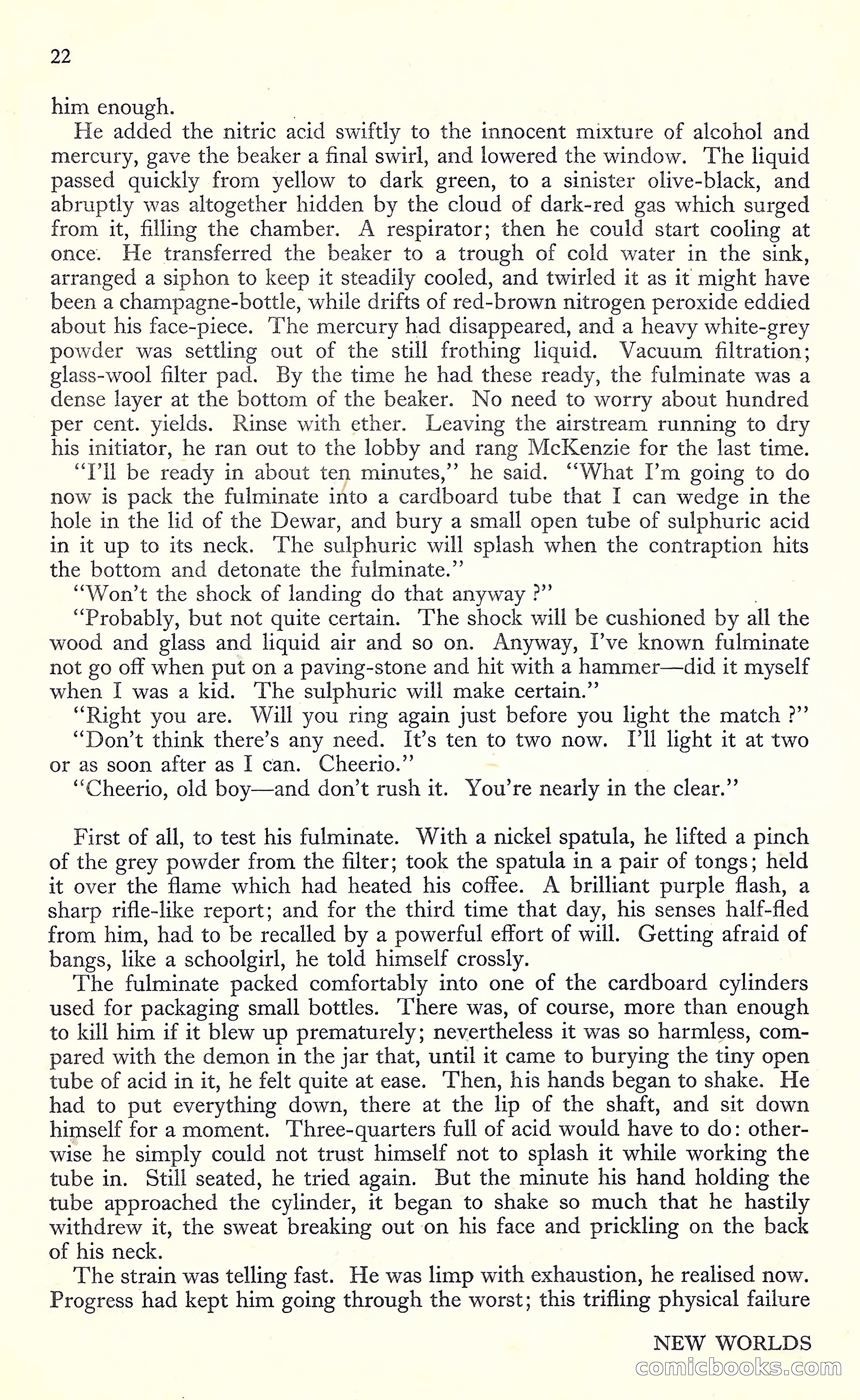 New Worlds, May 1952 — page 24 of 100
