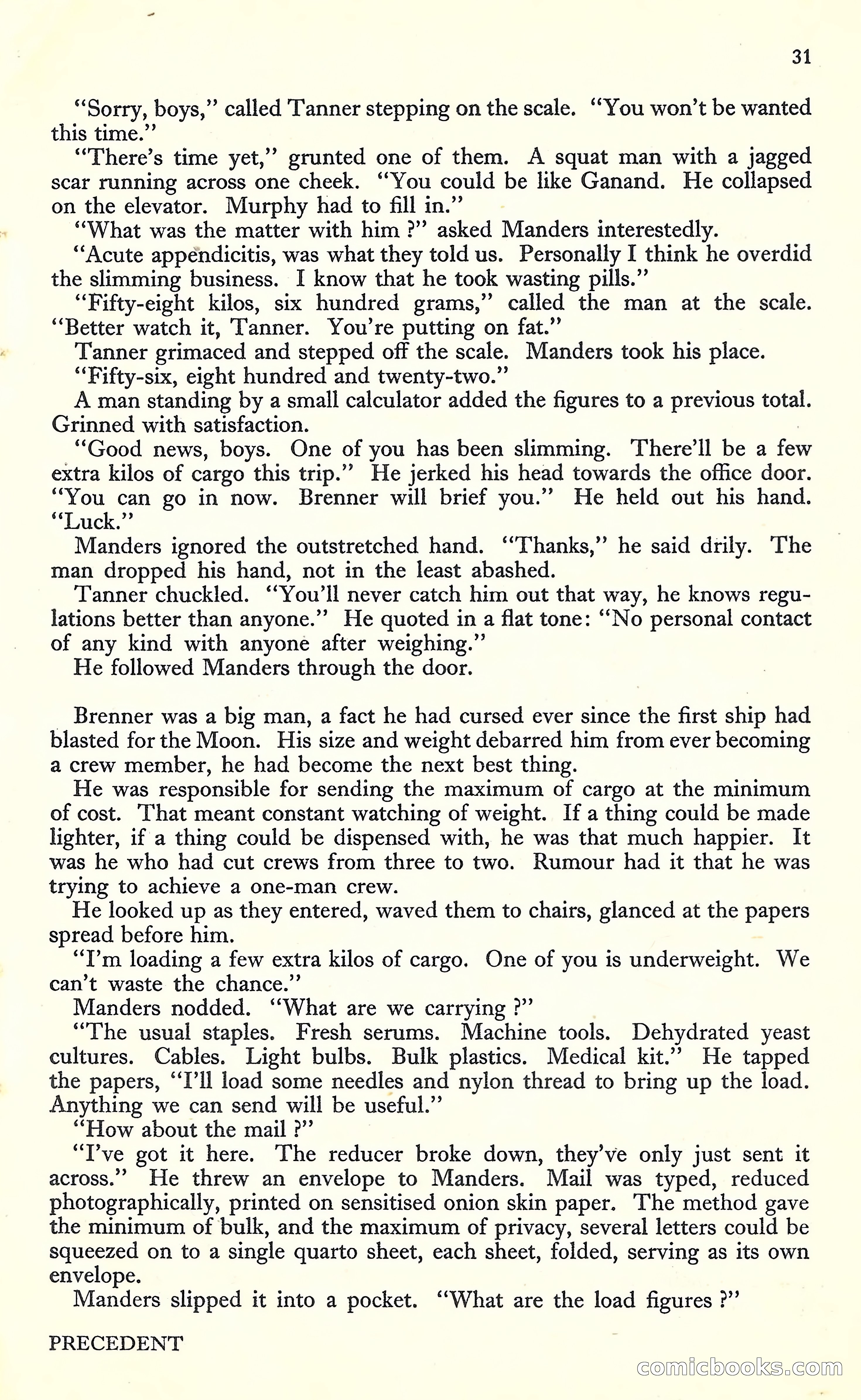 New Worlds, May 1952 — page 33 of 100