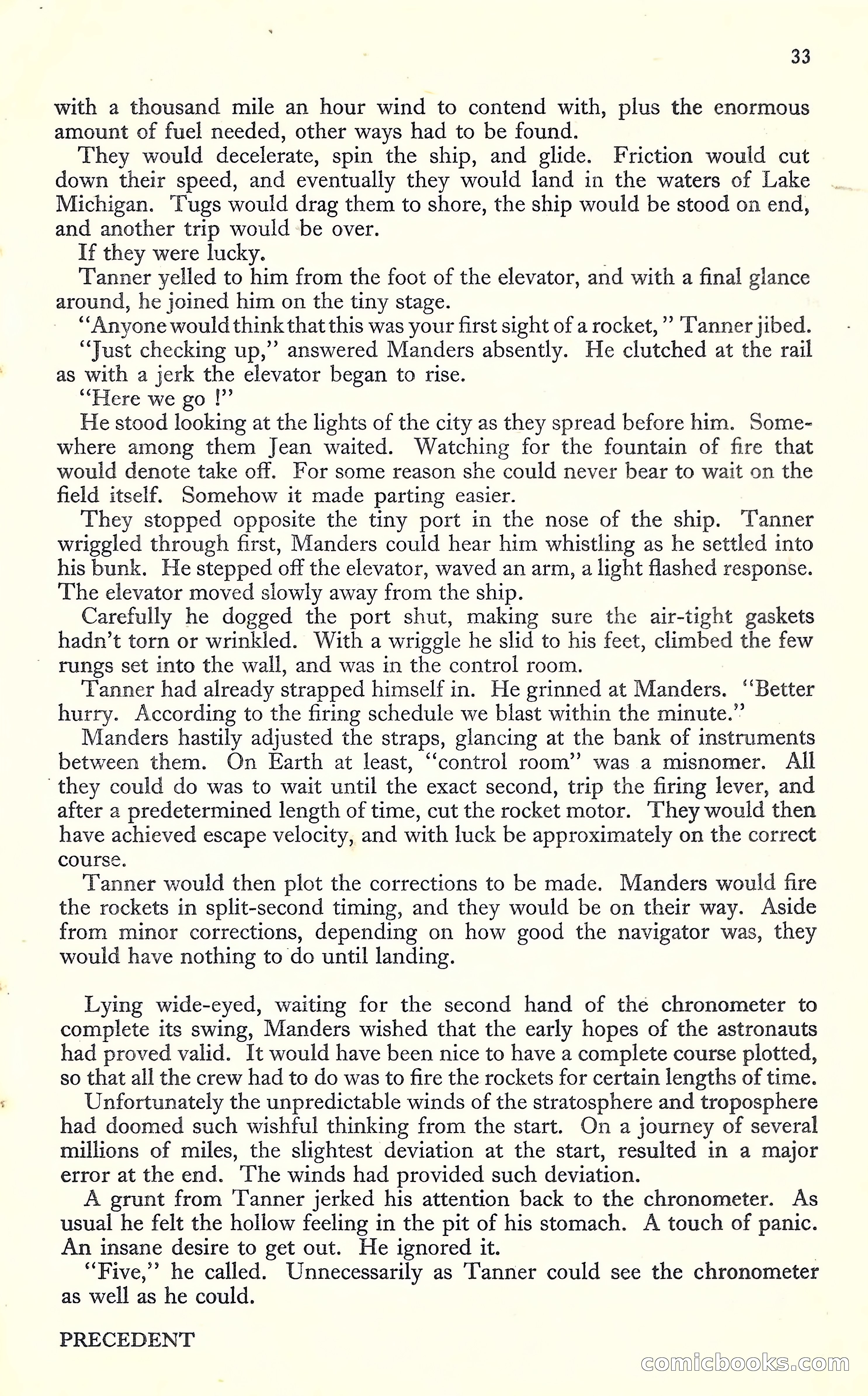 New Worlds, May 1952 — page 35 of 100
