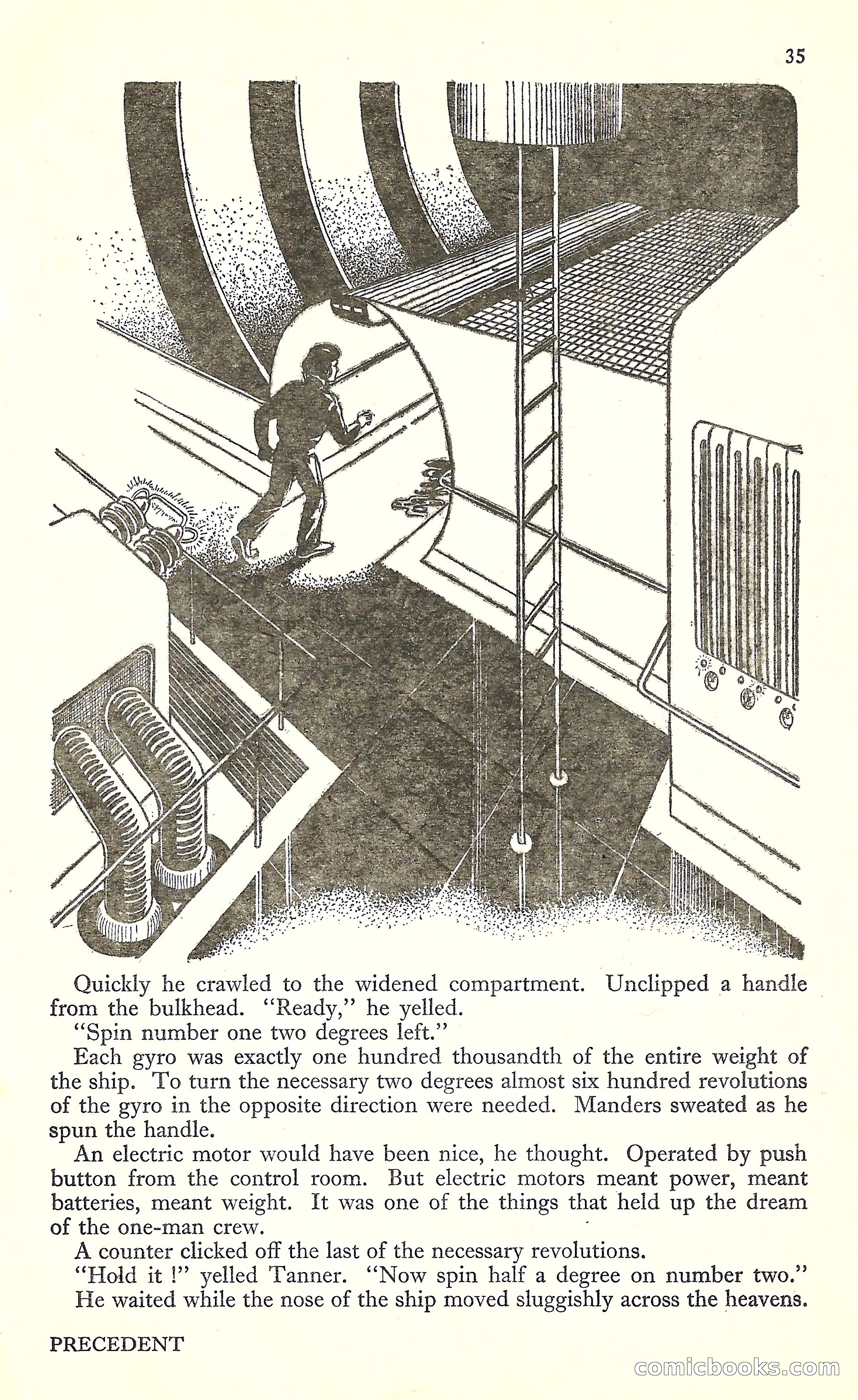 New Worlds, May 1952 — page 37 of 100