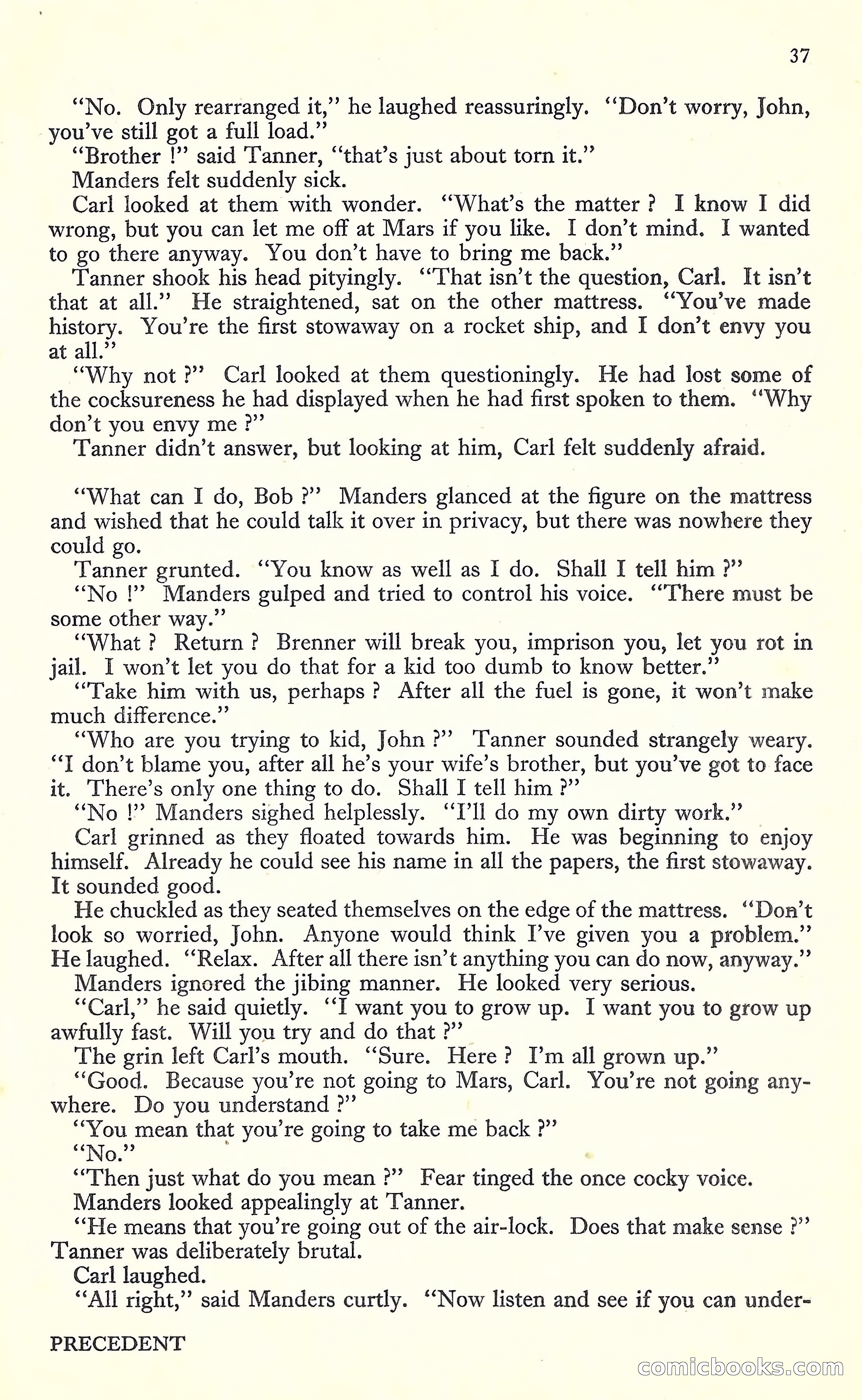 New Worlds, May 1952 — page 39 of 100