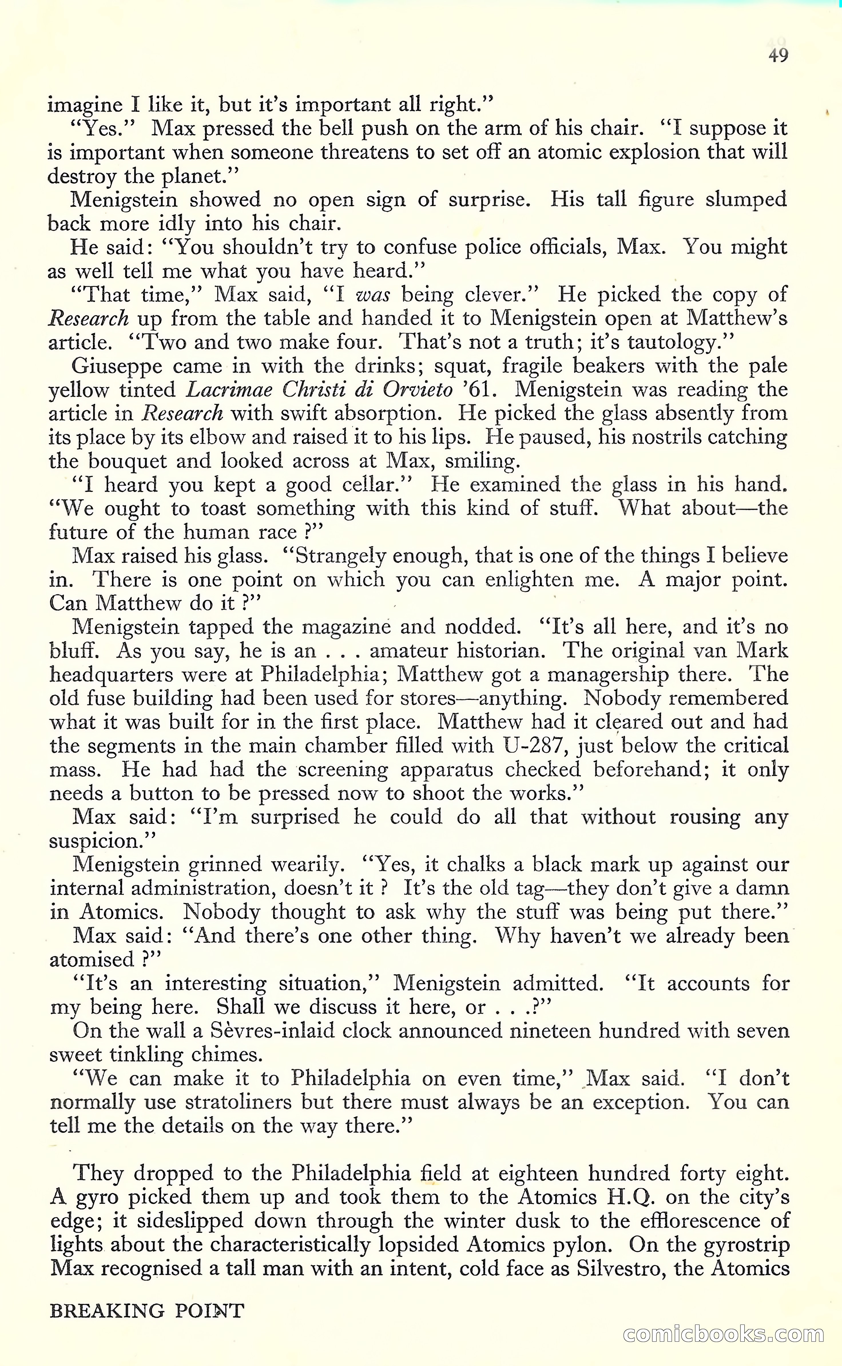 New Worlds, May 1952 — page 51 of 100