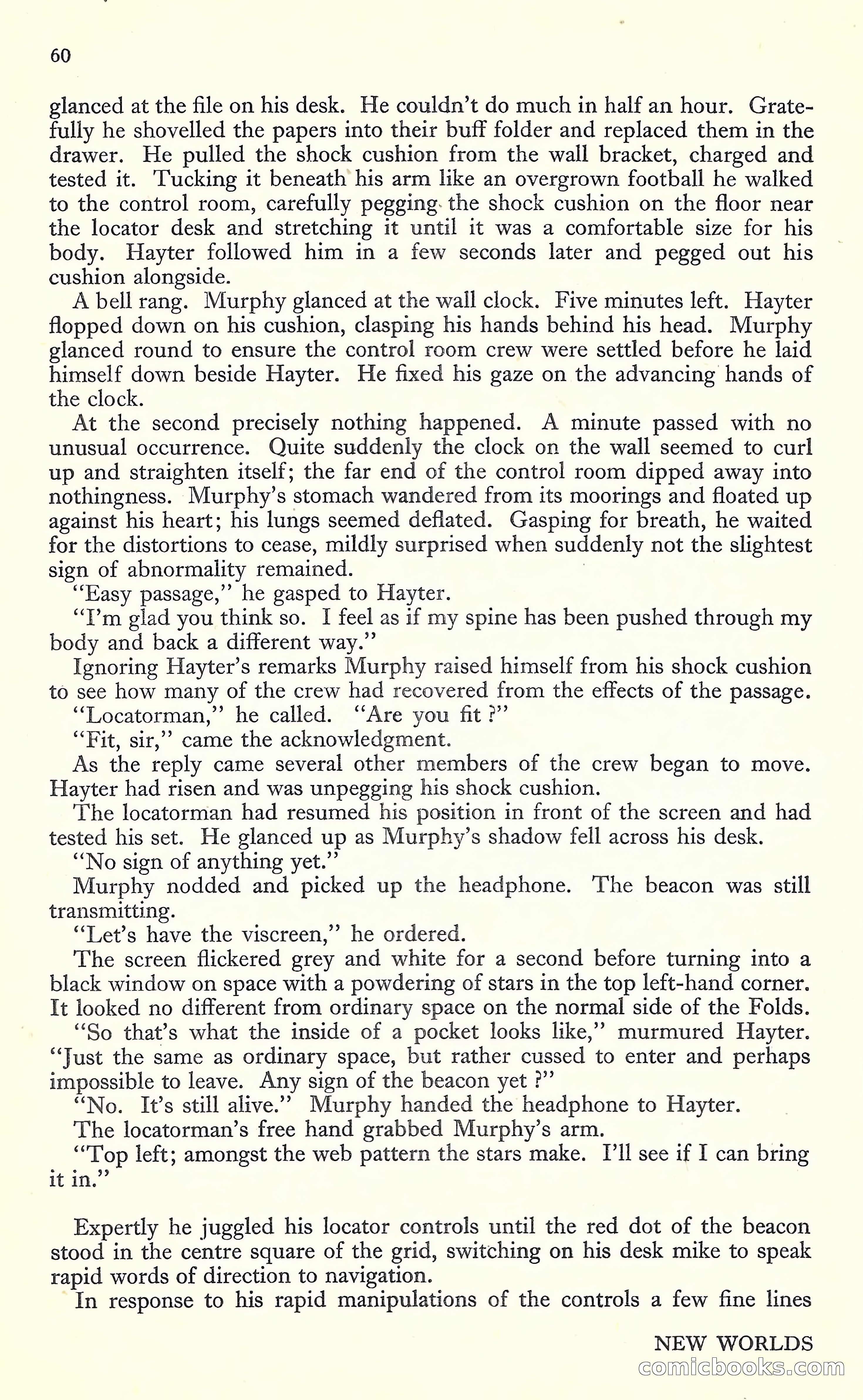 New Worlds, May 1952 — page 62 of 100