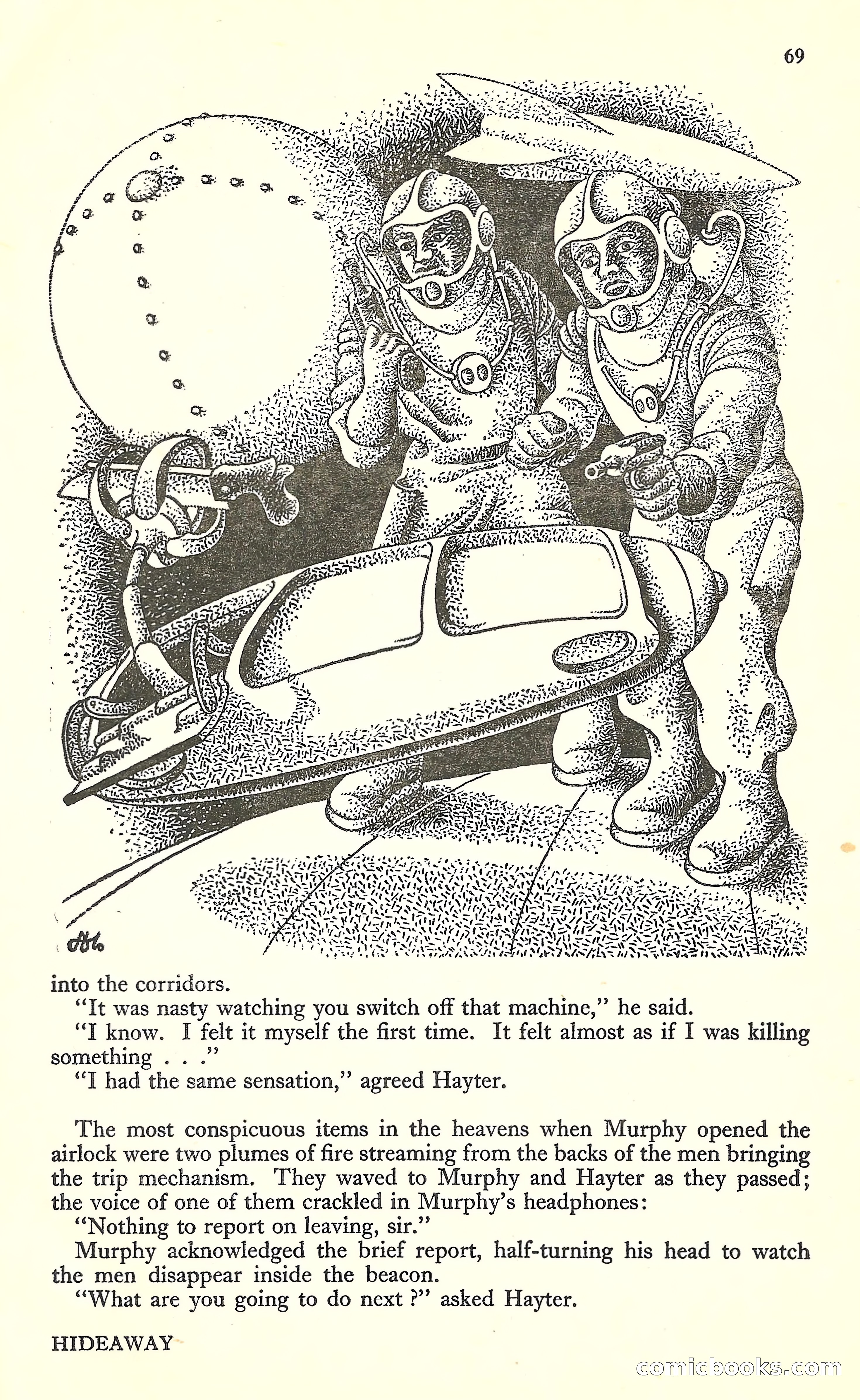 New Worlds, May 1952 — page 71 of 100