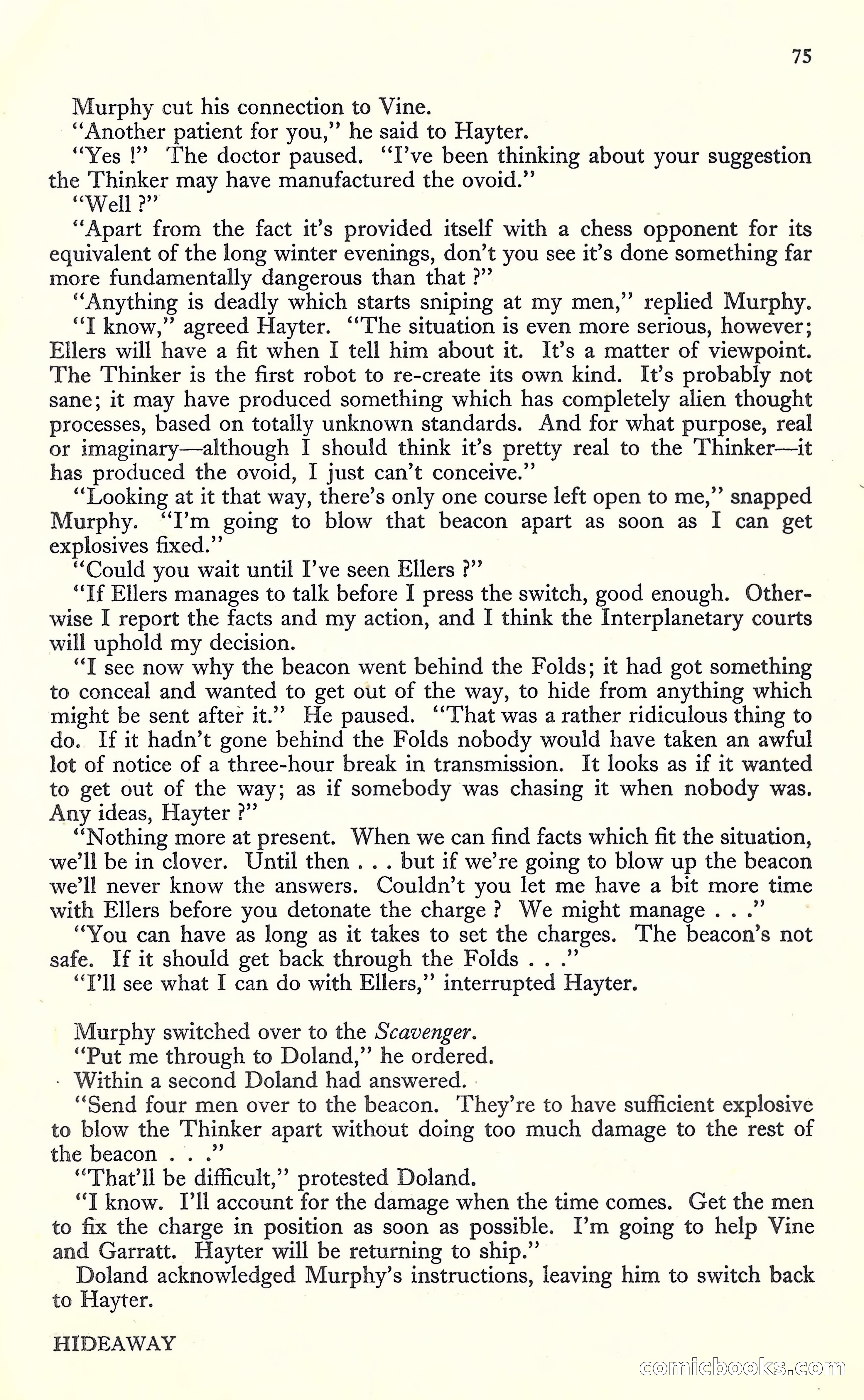 New Worlds, May 1952 — page 77 of 100