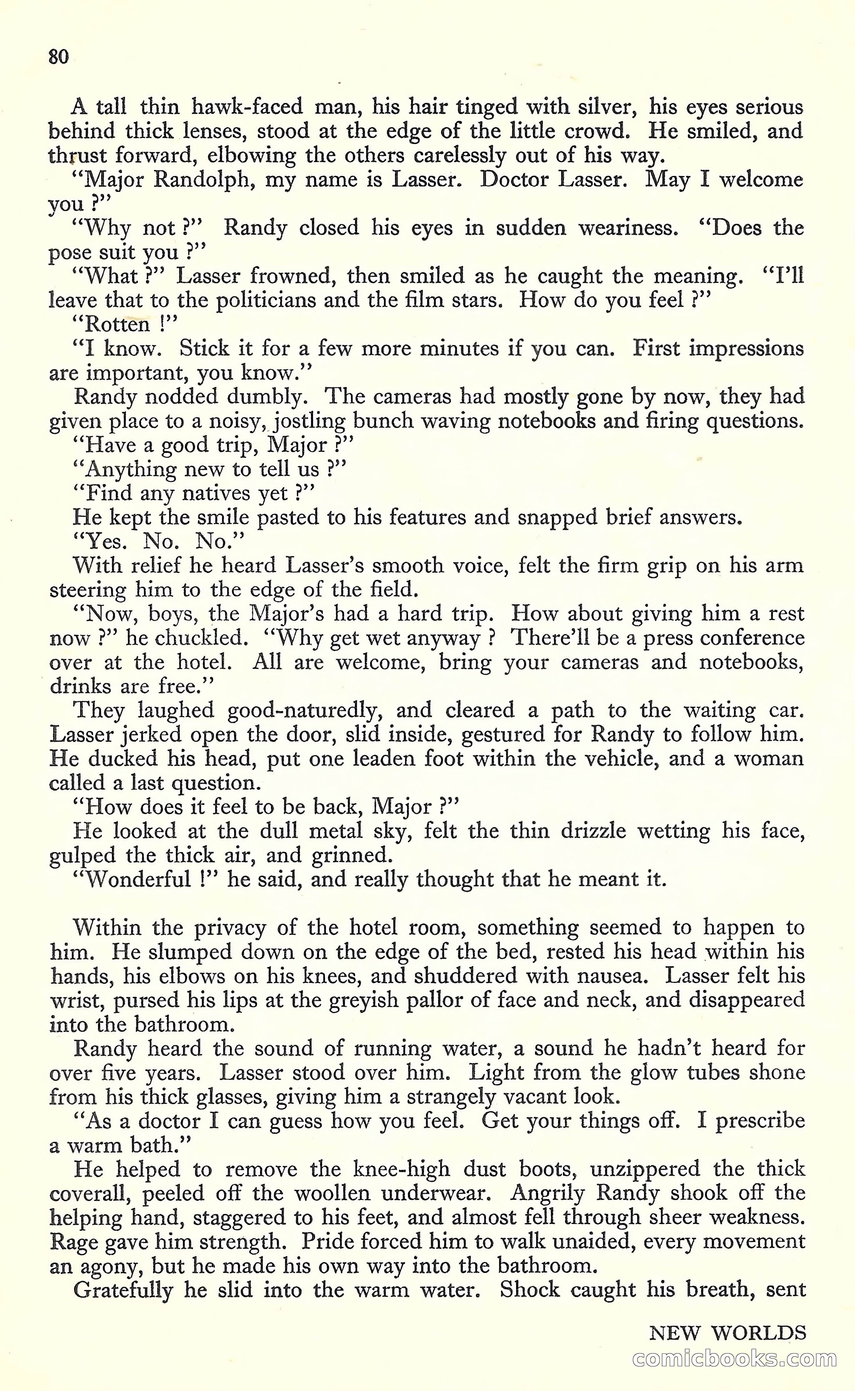 New Worlds, May 1952 — page 82 of 100