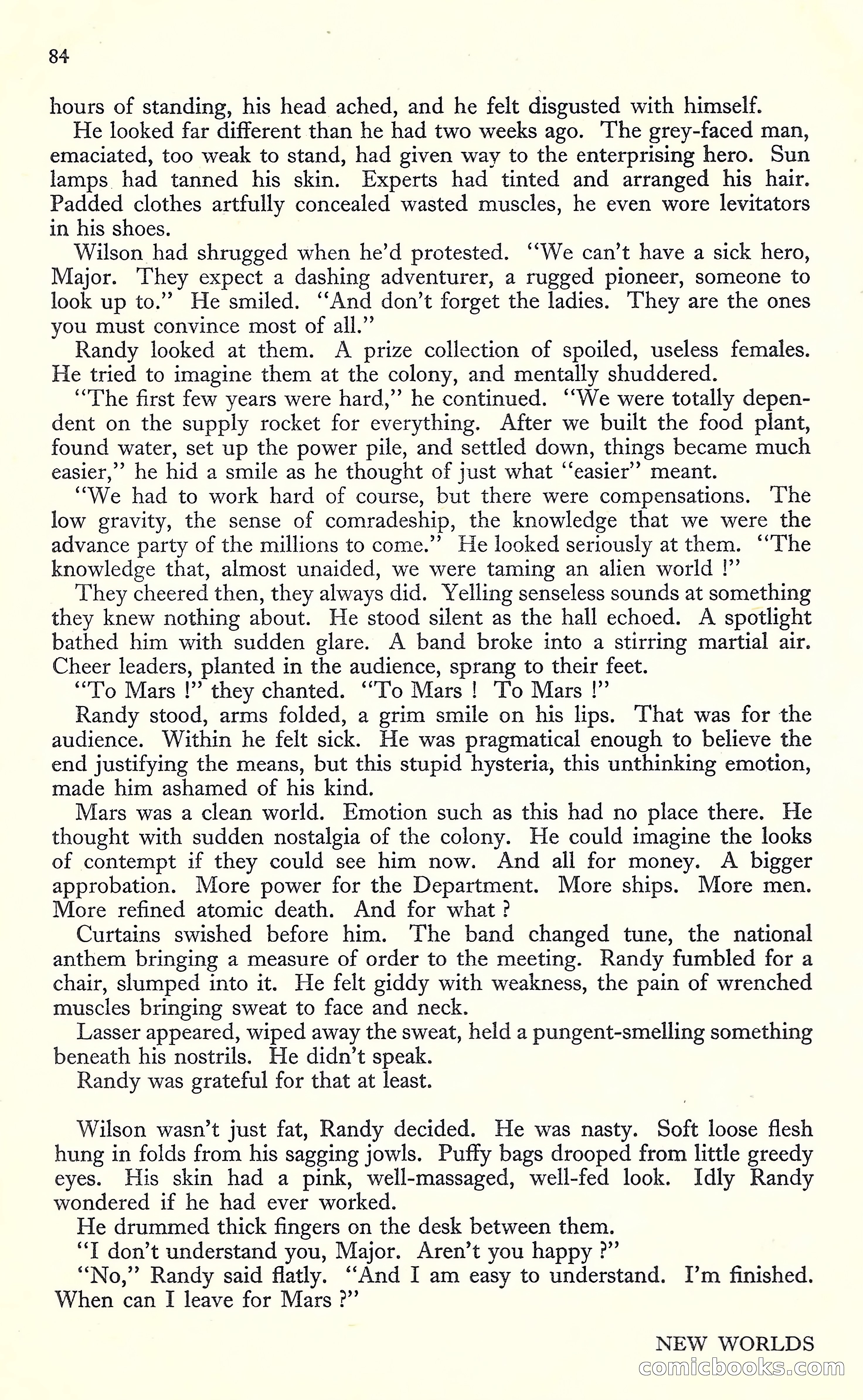 New Worlds, May 1952 — page 86 of 100