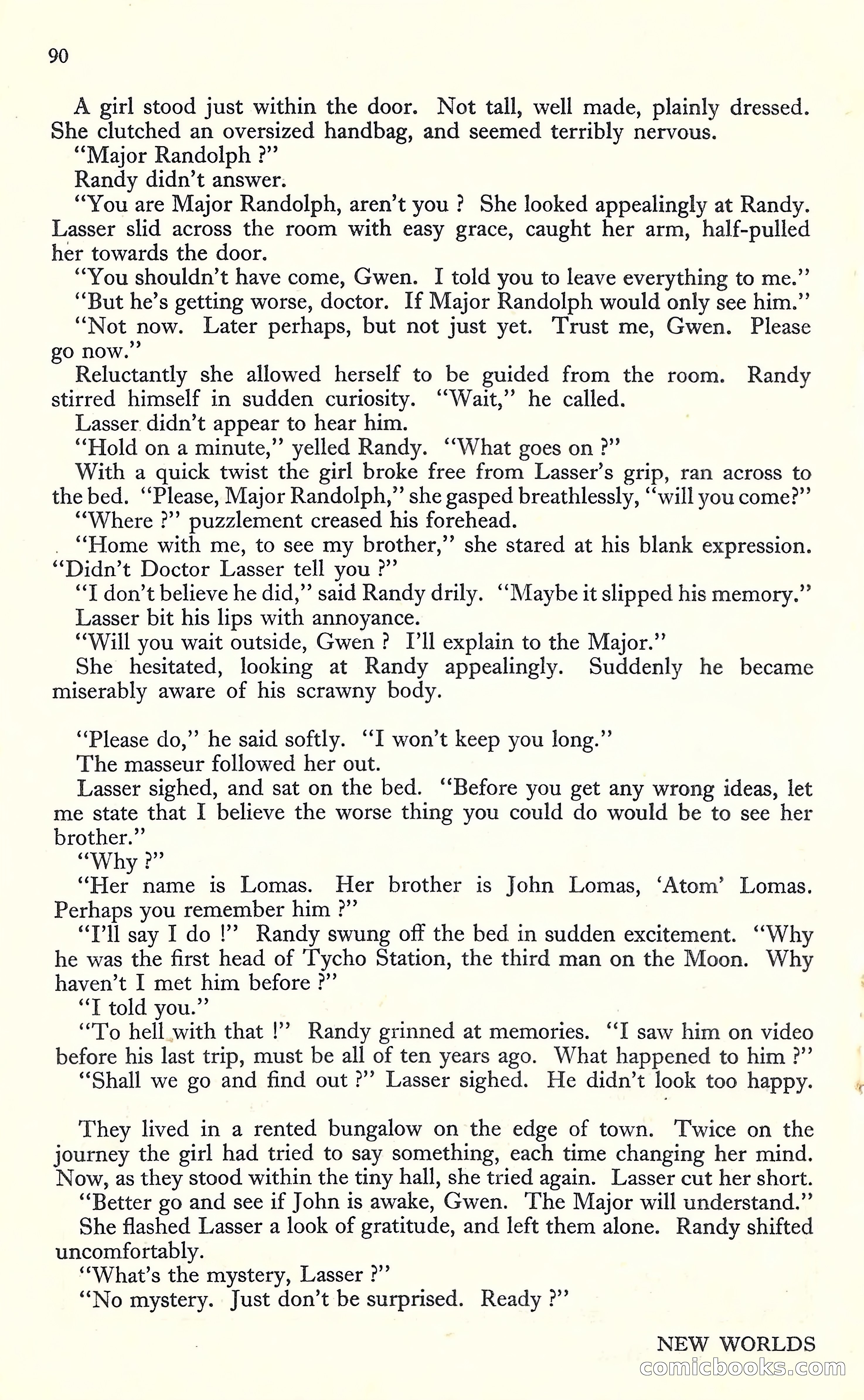 New Worlds, May 1952 — page 92 of 100