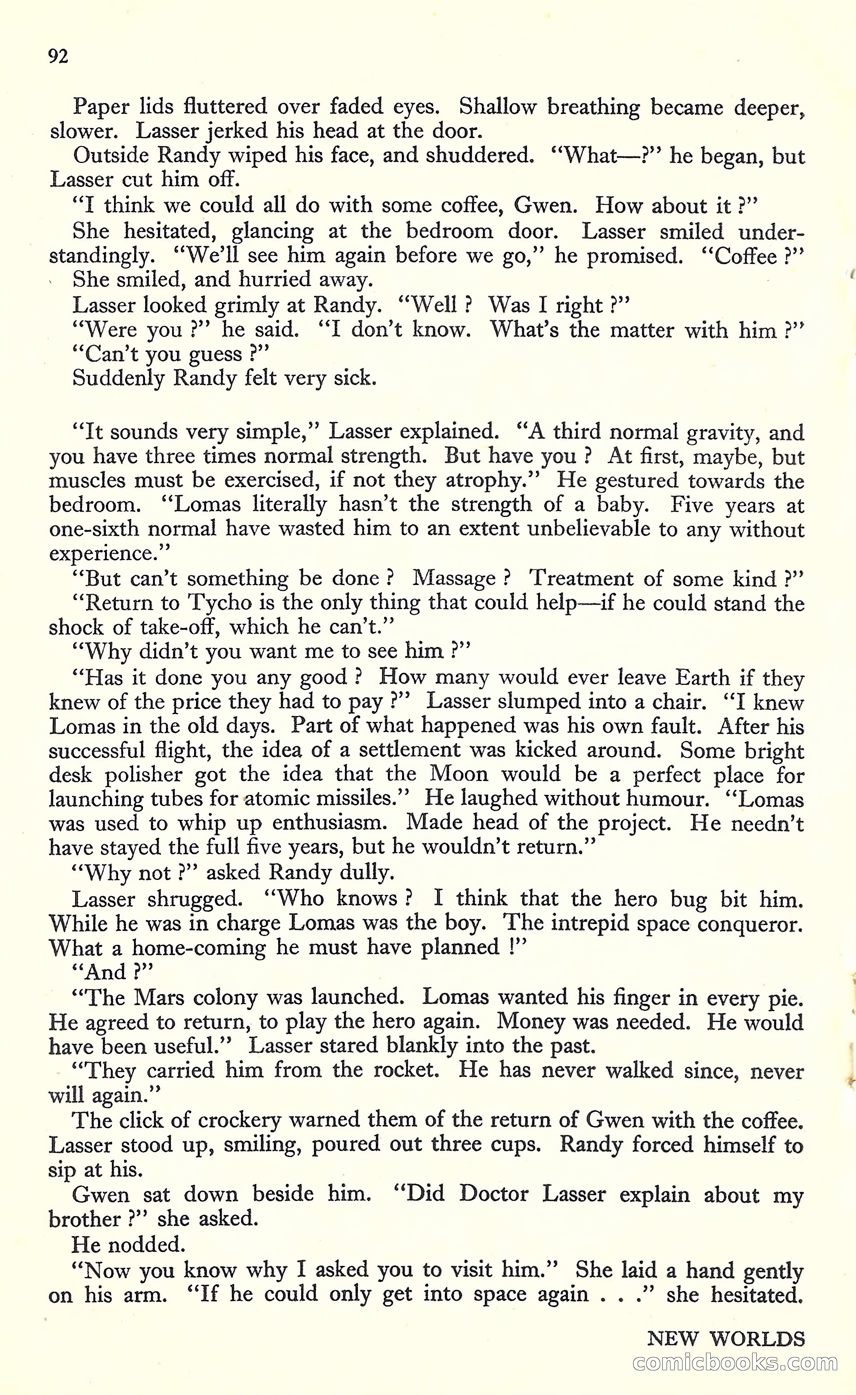 New Worlds, May 1952 — page 94 of 100