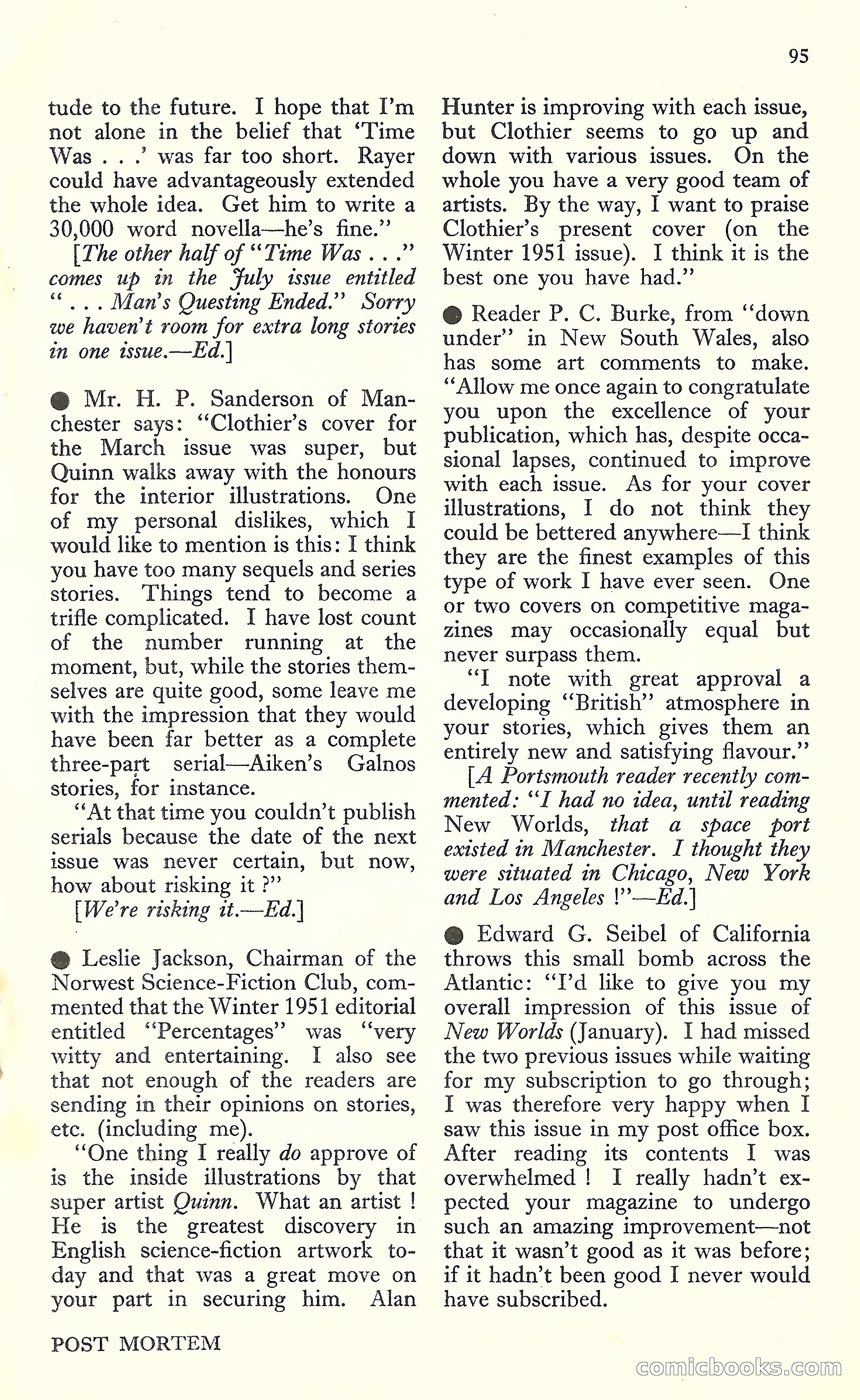 New Worlds, May 1952 — page 97 of 100