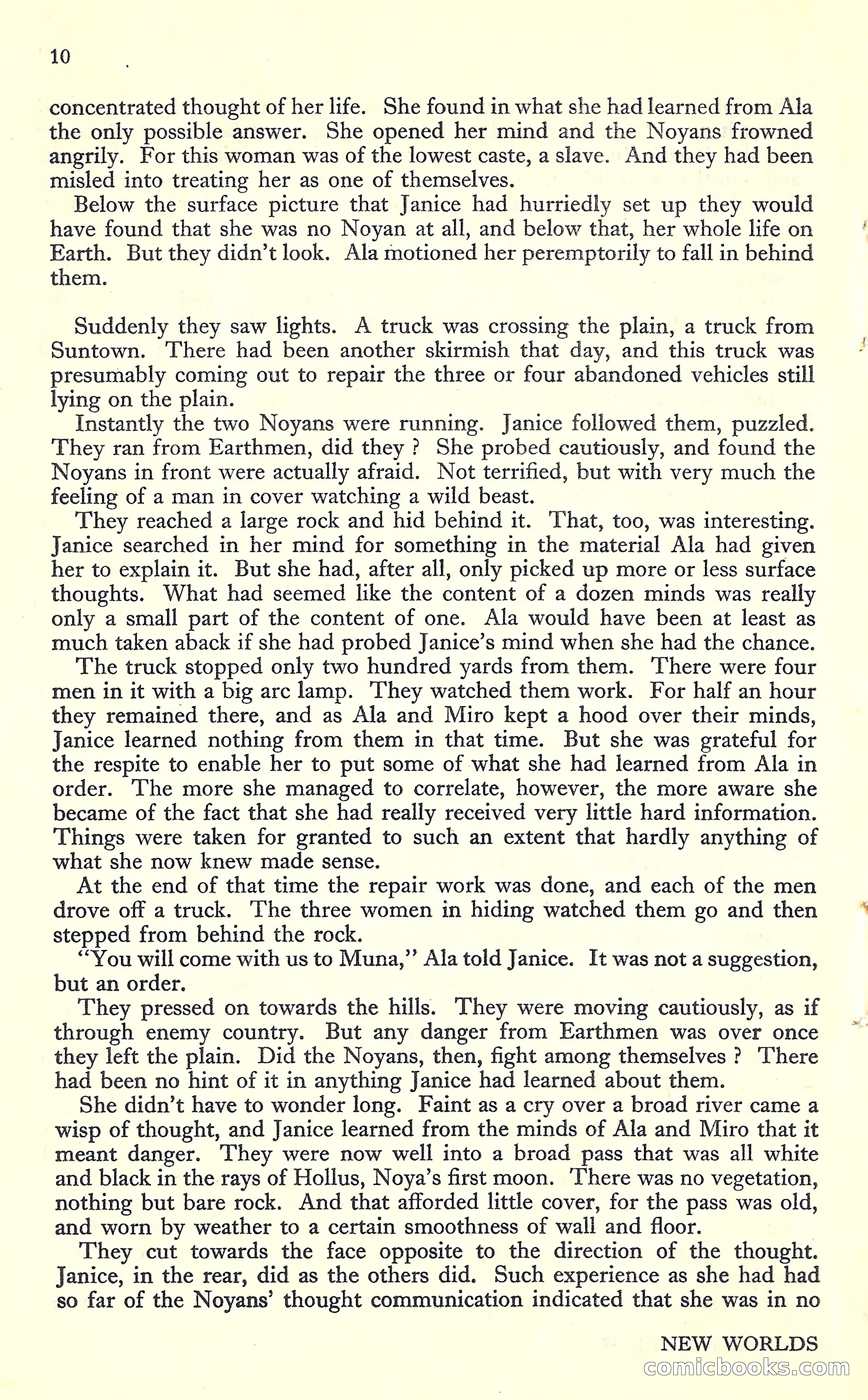 New Worlds #16, July 1952 — page 12 of 100