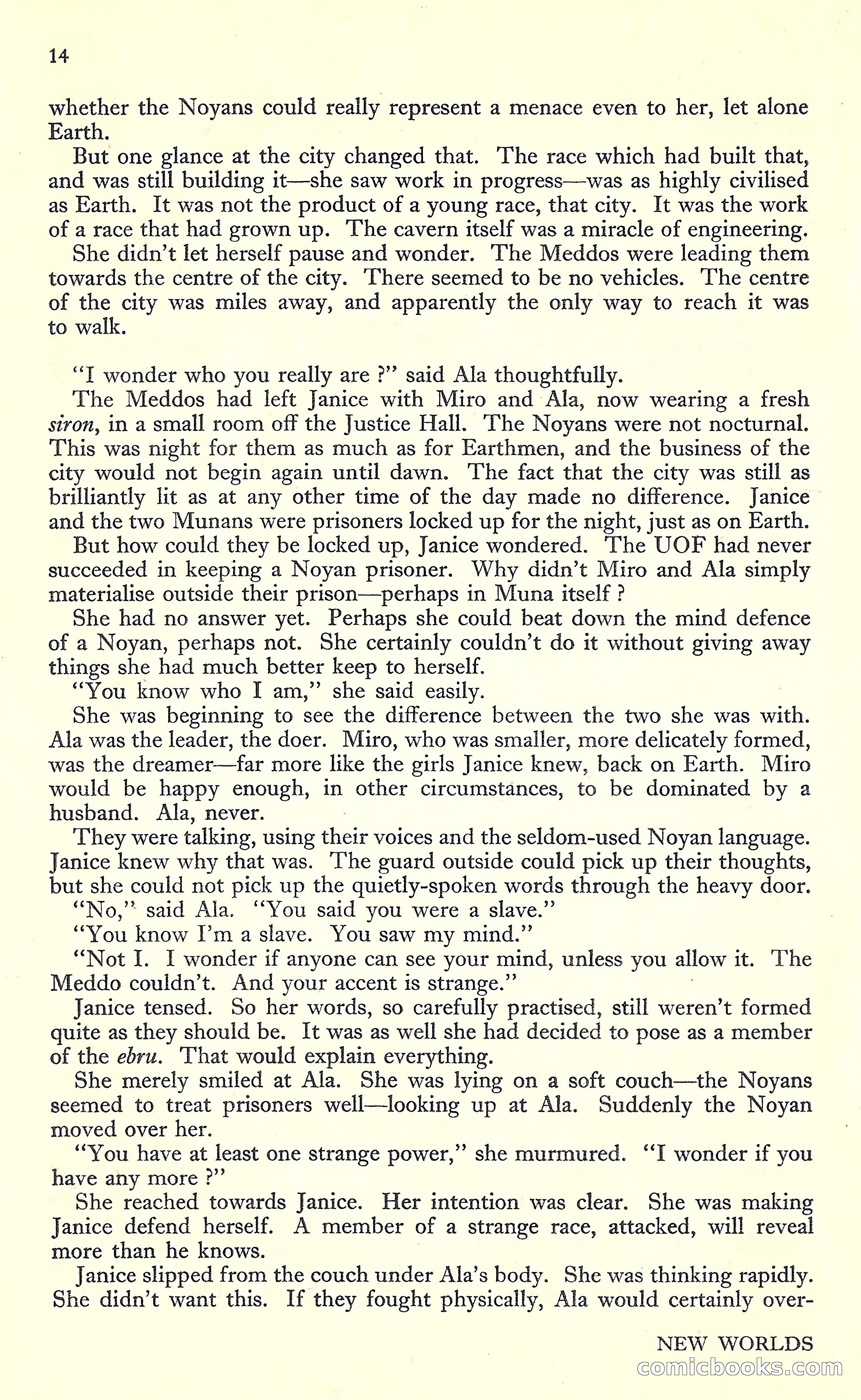 New Worlds #16, July 1952 — page 16 of 100