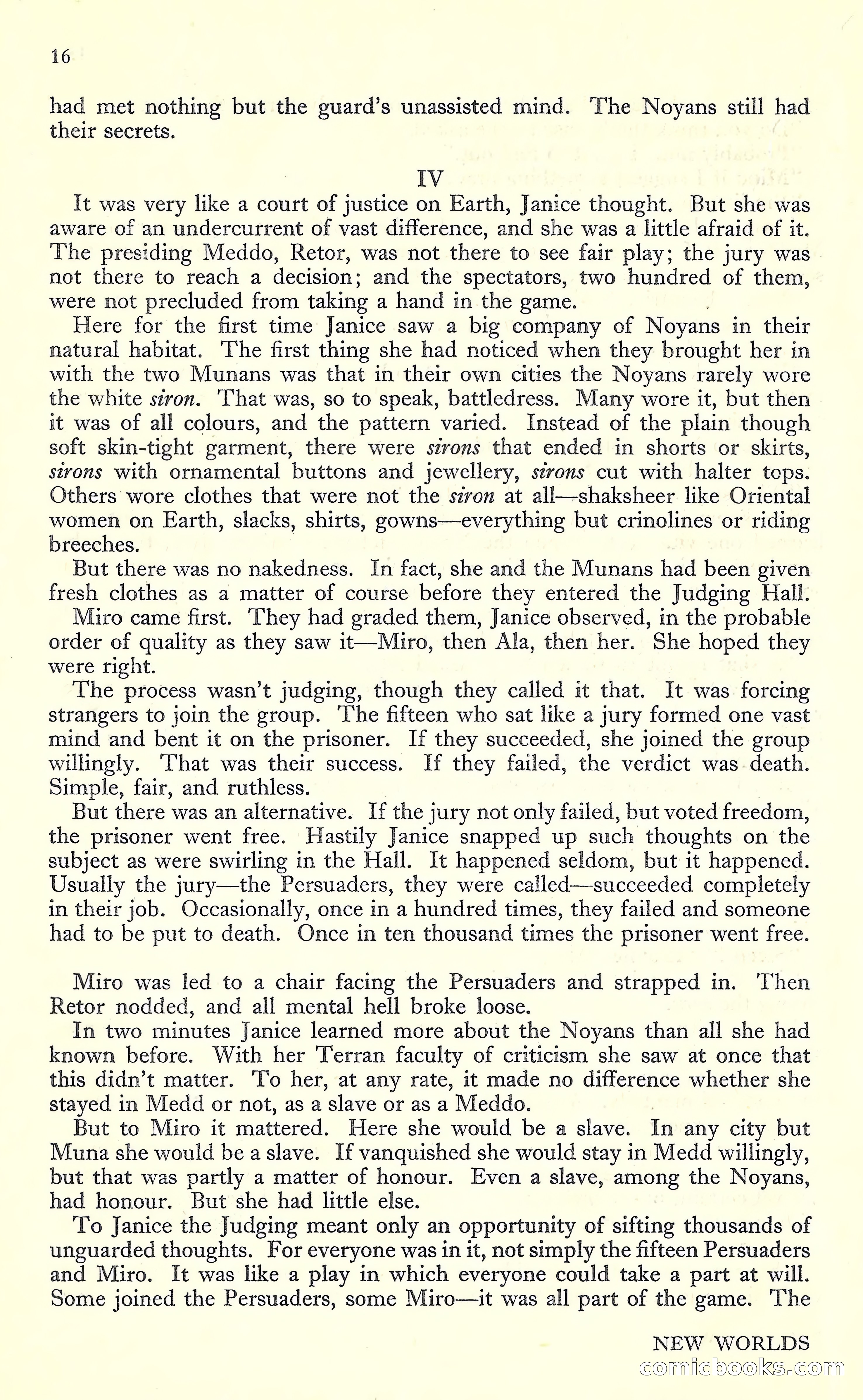 New Worlds #16, July 1952 — page 18 of 100