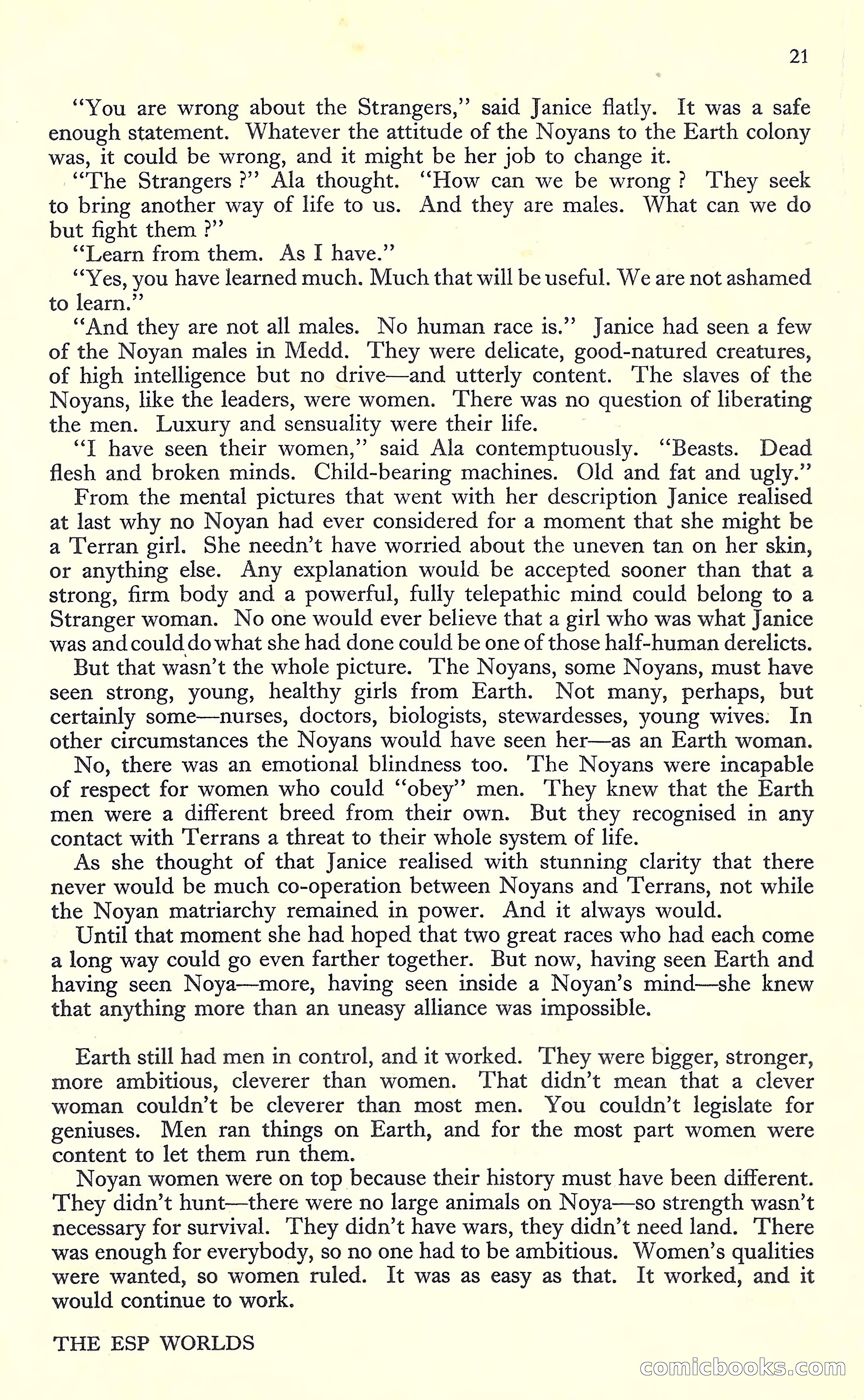 New Worlds #16, July 1952 — page 23 of 100