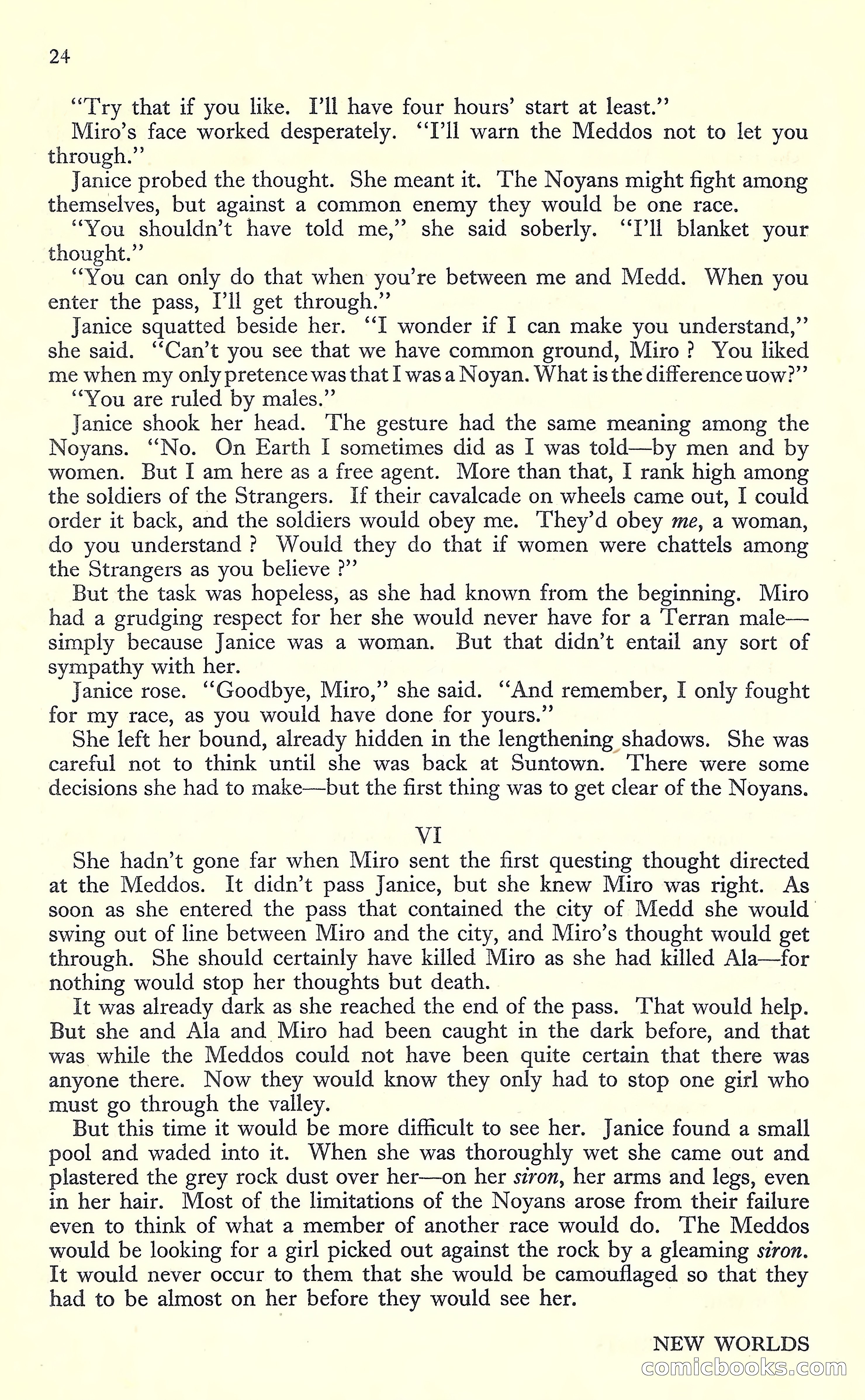 New Worlds #16, July 1952 — page 26 of 100