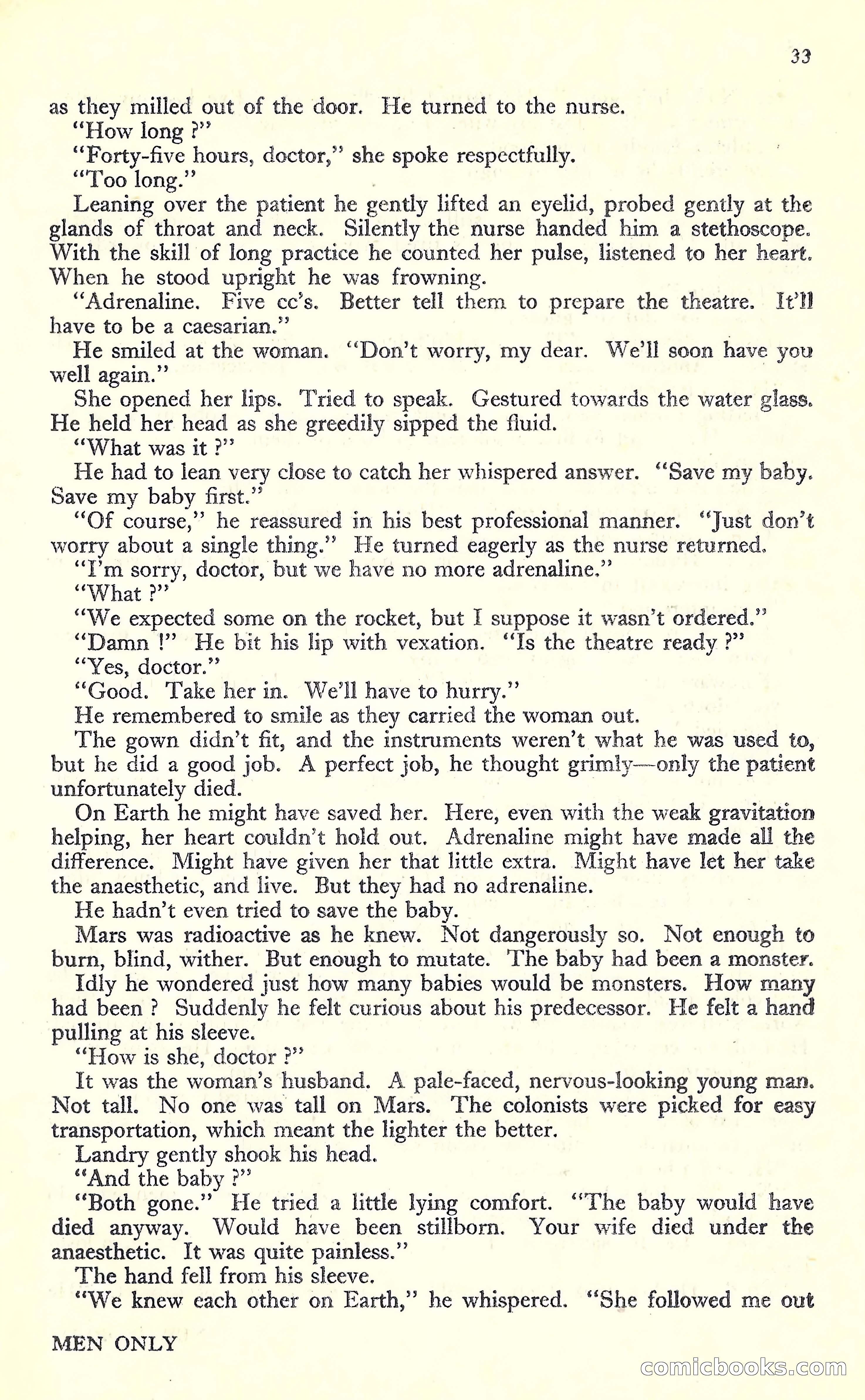 New Worlds #16, July 1952 — page 35 of 100