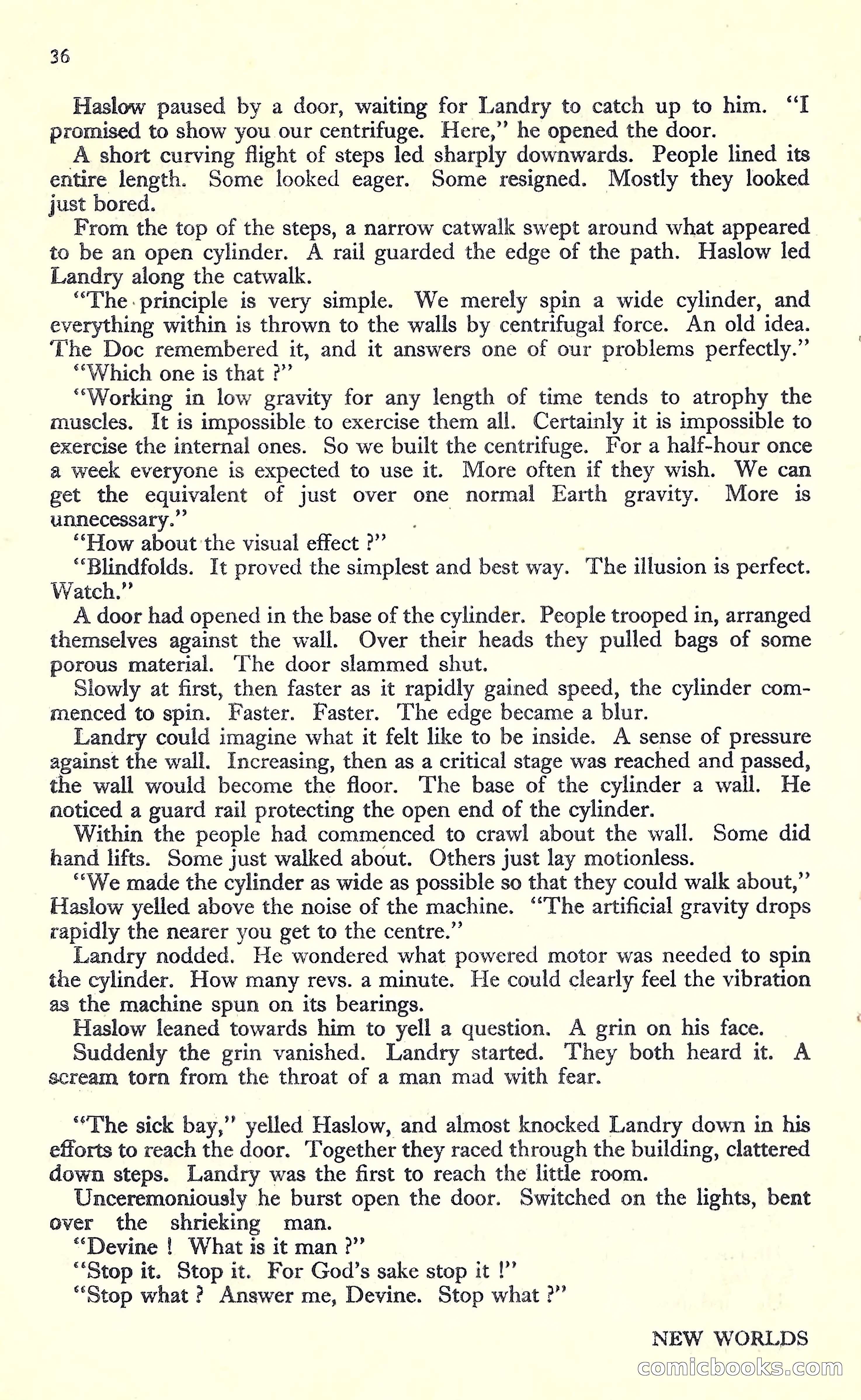 New Worlds #16, July 1952 — page 38 of 100