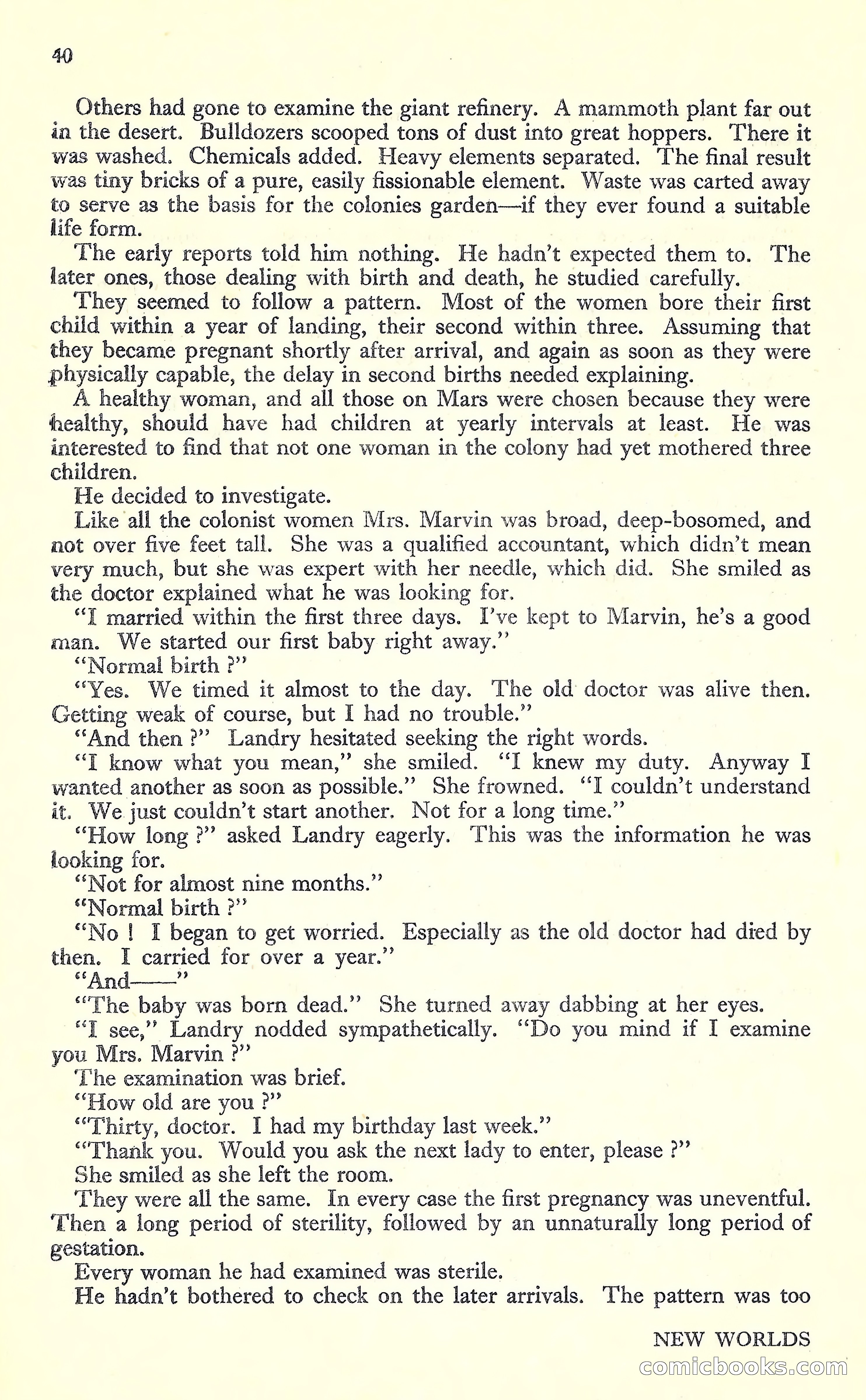 New Worlds #16, July 1952 — page 42 of 100
