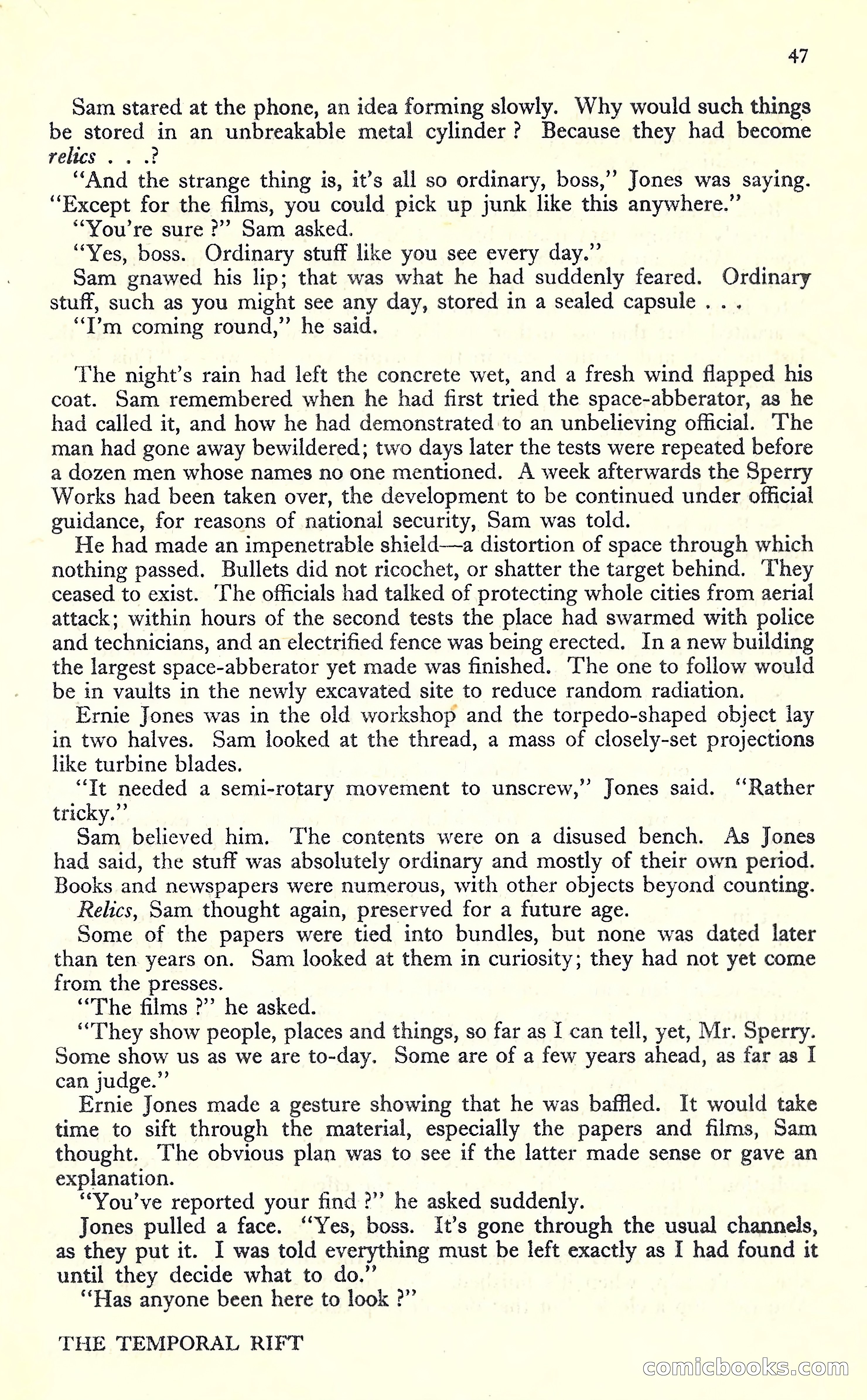 New Worlds #16, July 1952 — page 49 of 100
