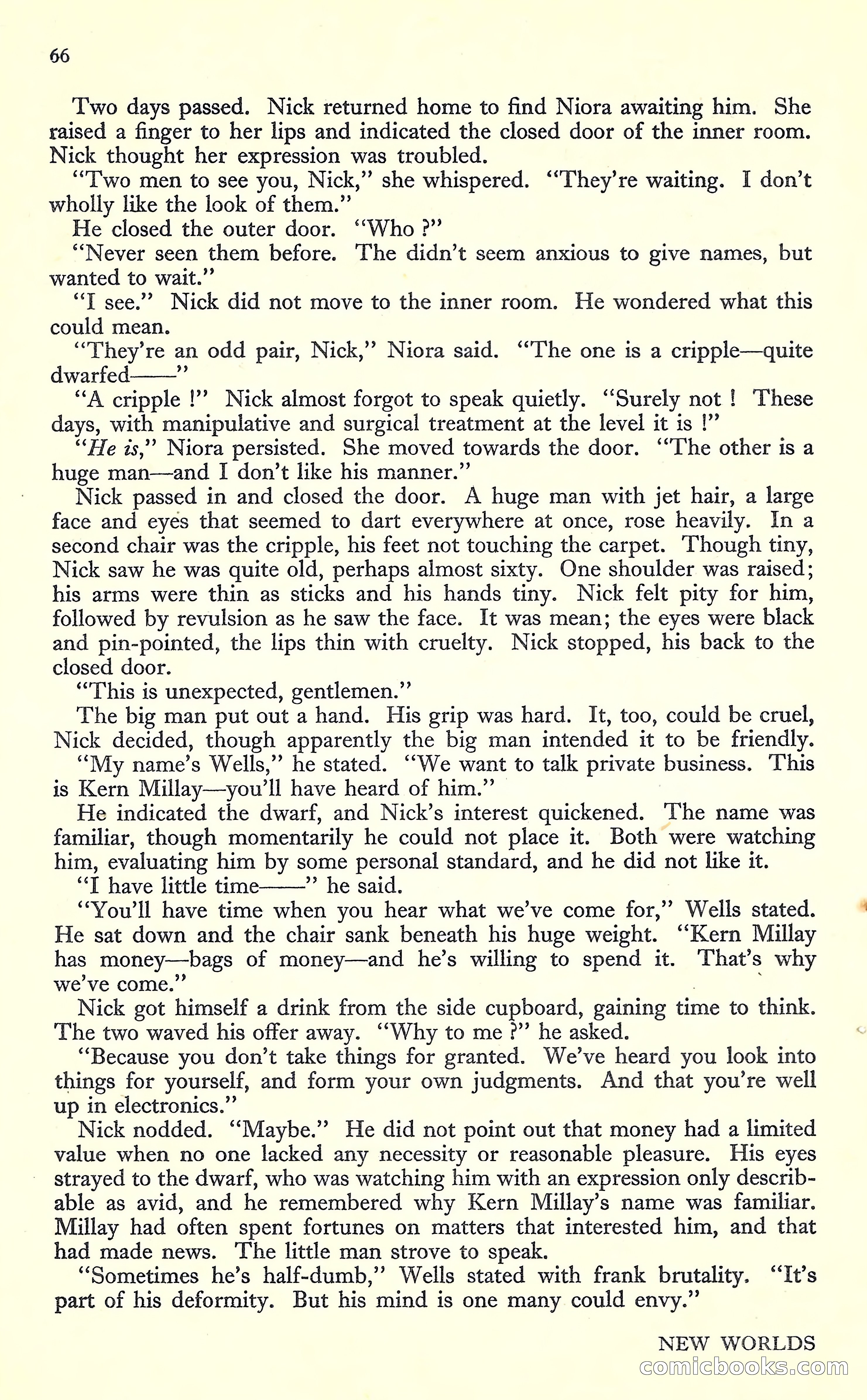 New Worlds #16, July 1952 — page 68 of 100