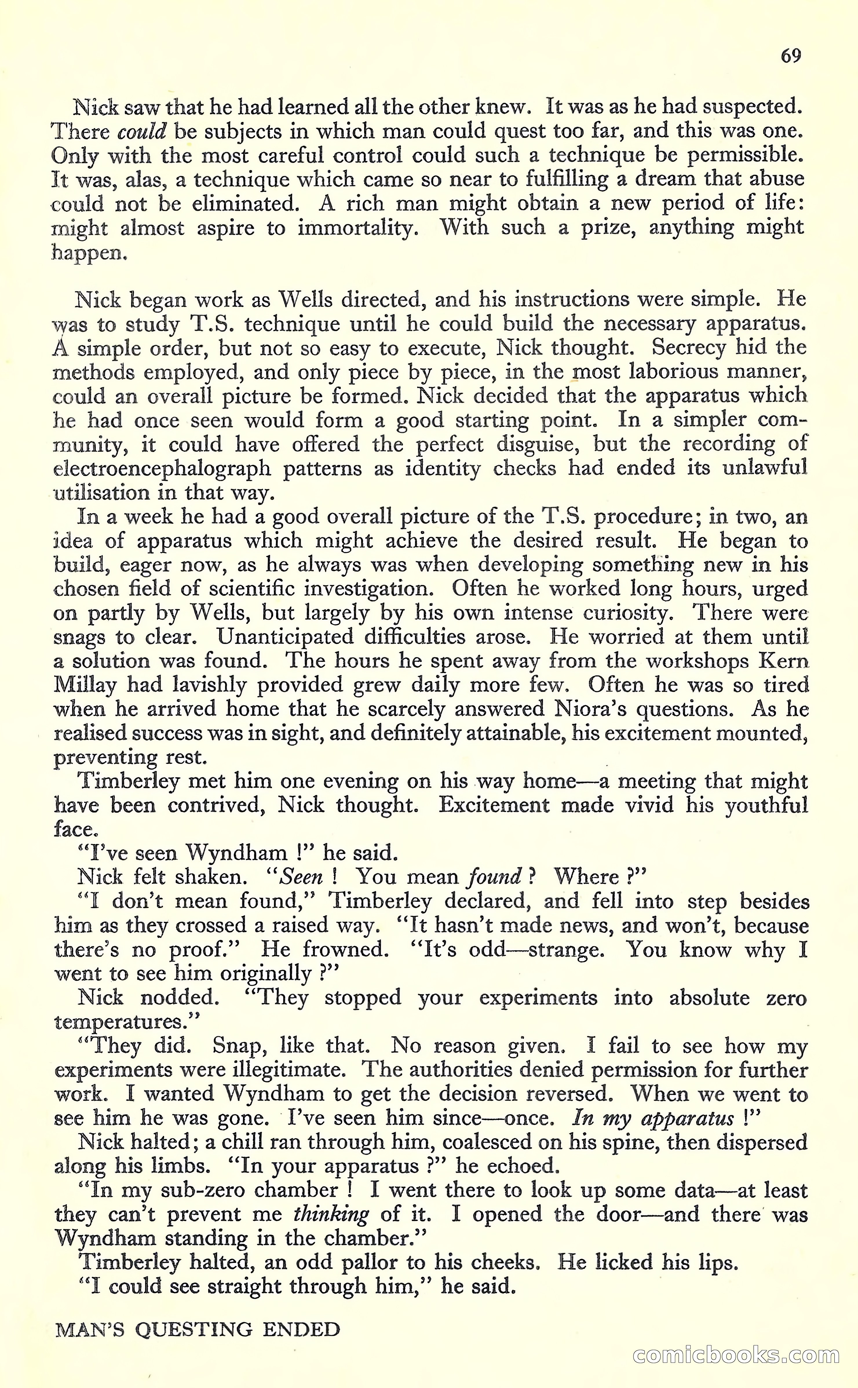 New Worlds #16, July 1952 — page 71 of 100