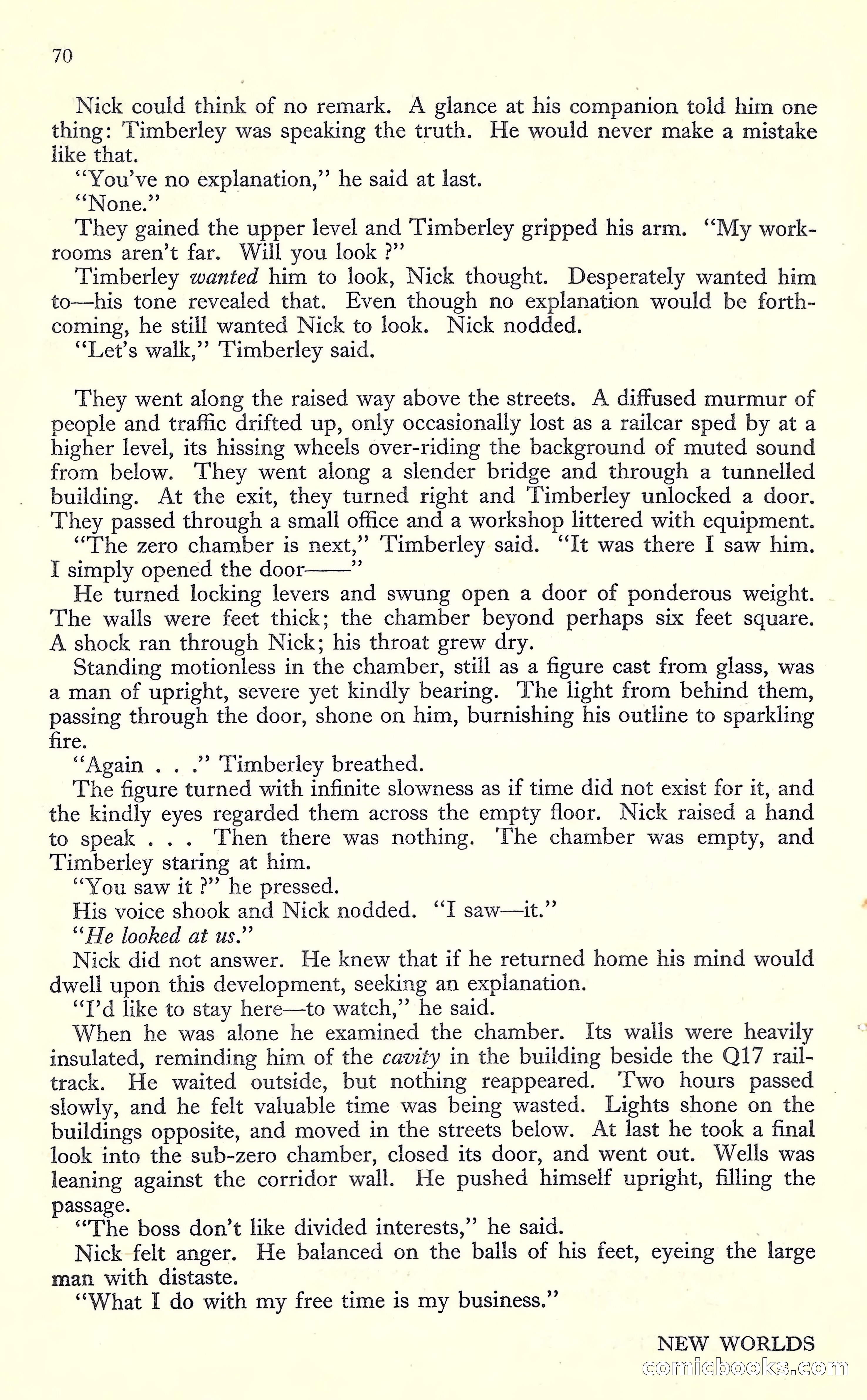 New Worlds #16, July 1952 — page 72 of 100