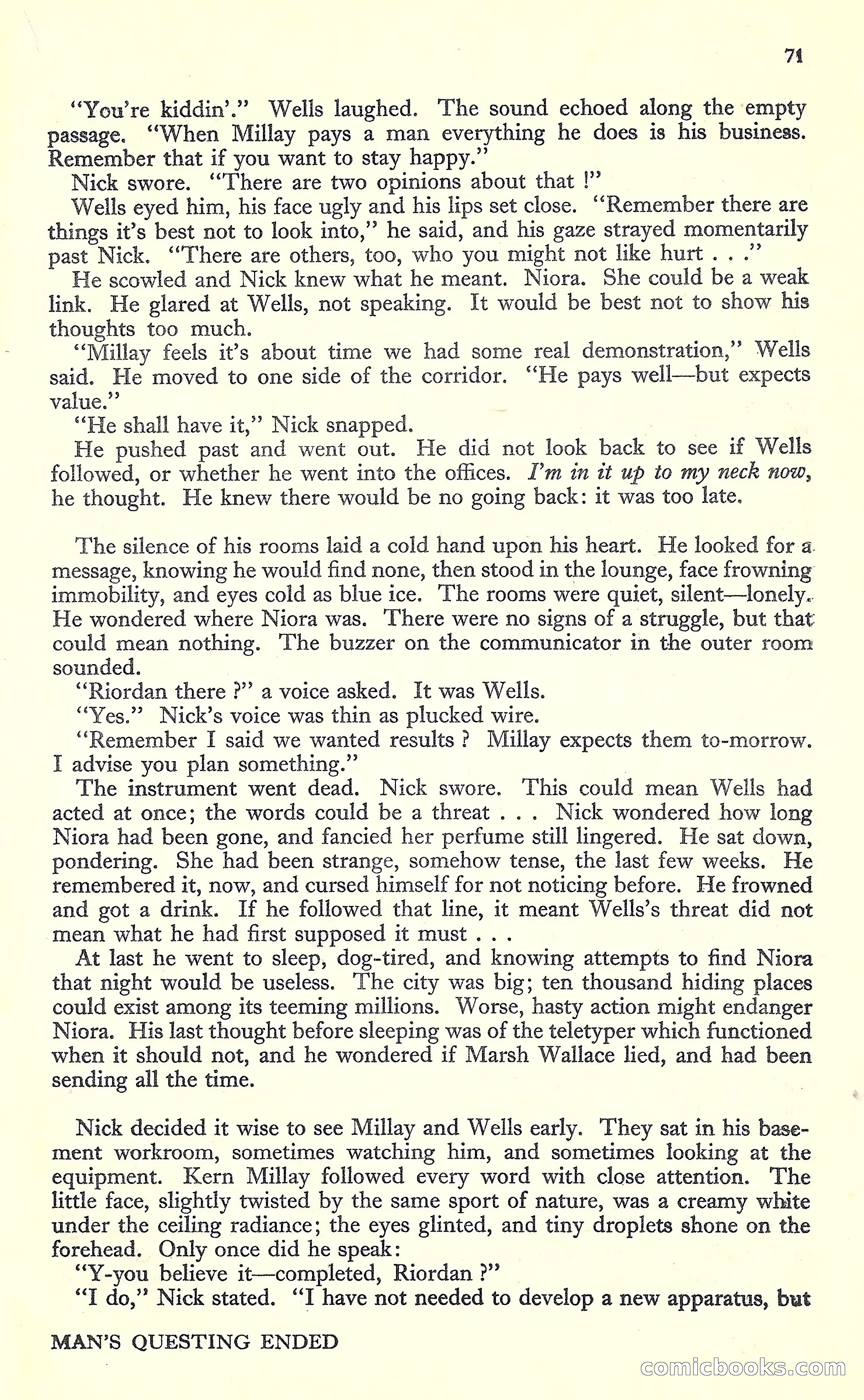 New Worlds #16, July 1952 — page 73 of 100